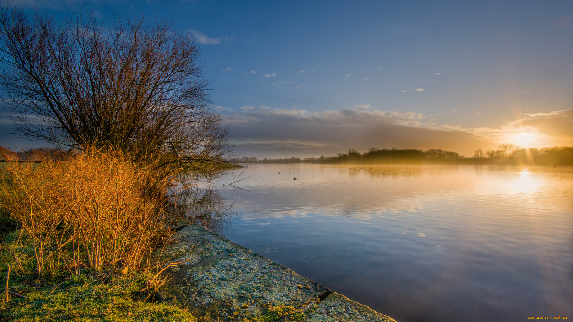 природа, восходы, закаты, рассвет