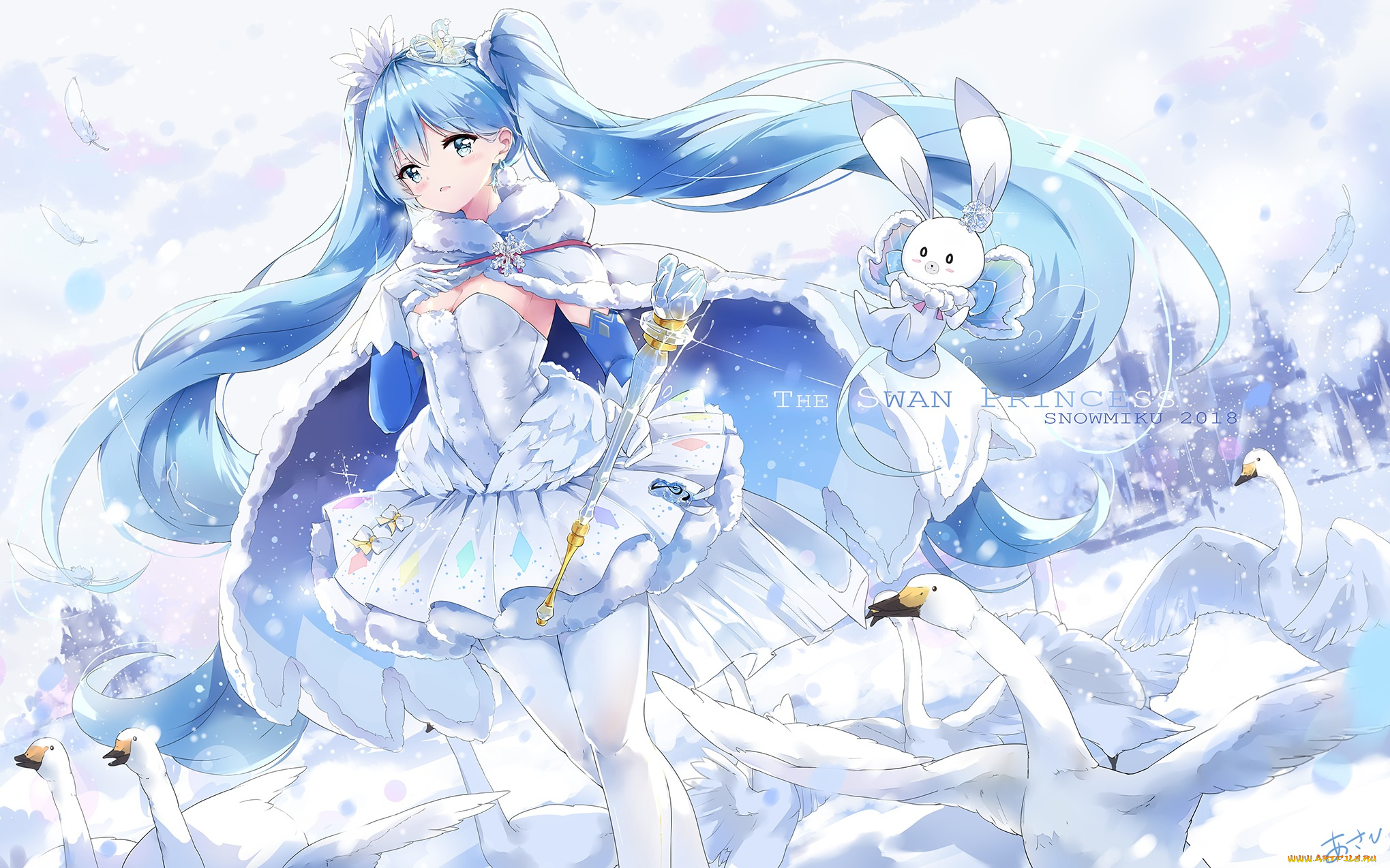 аниме, vocaloid, hatsune, miku