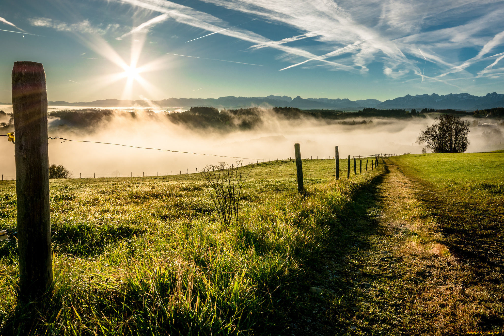 природа, восходы, закаты, рассвет