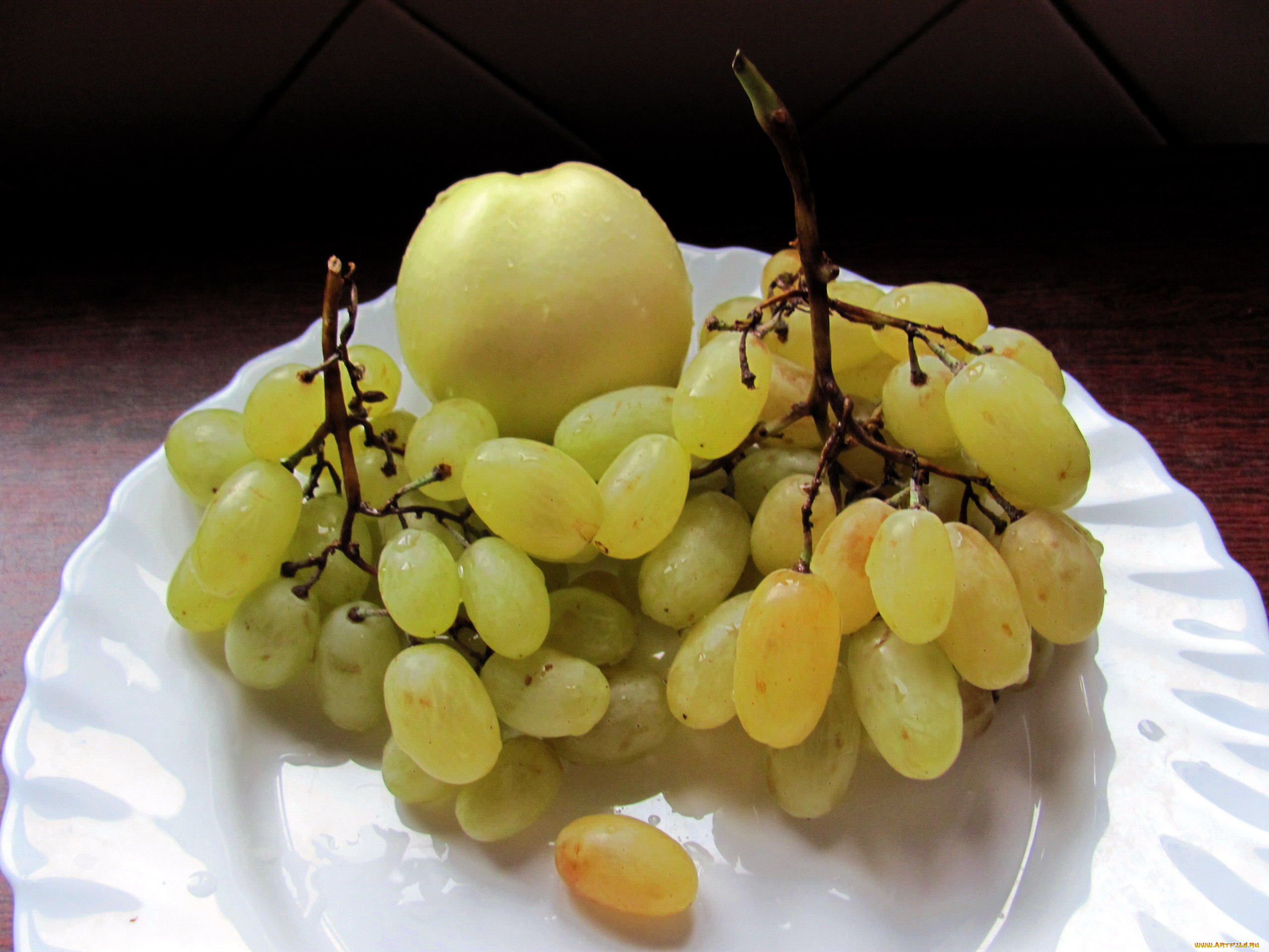 еда, фрукты, , ягоды, яблоко, виноград