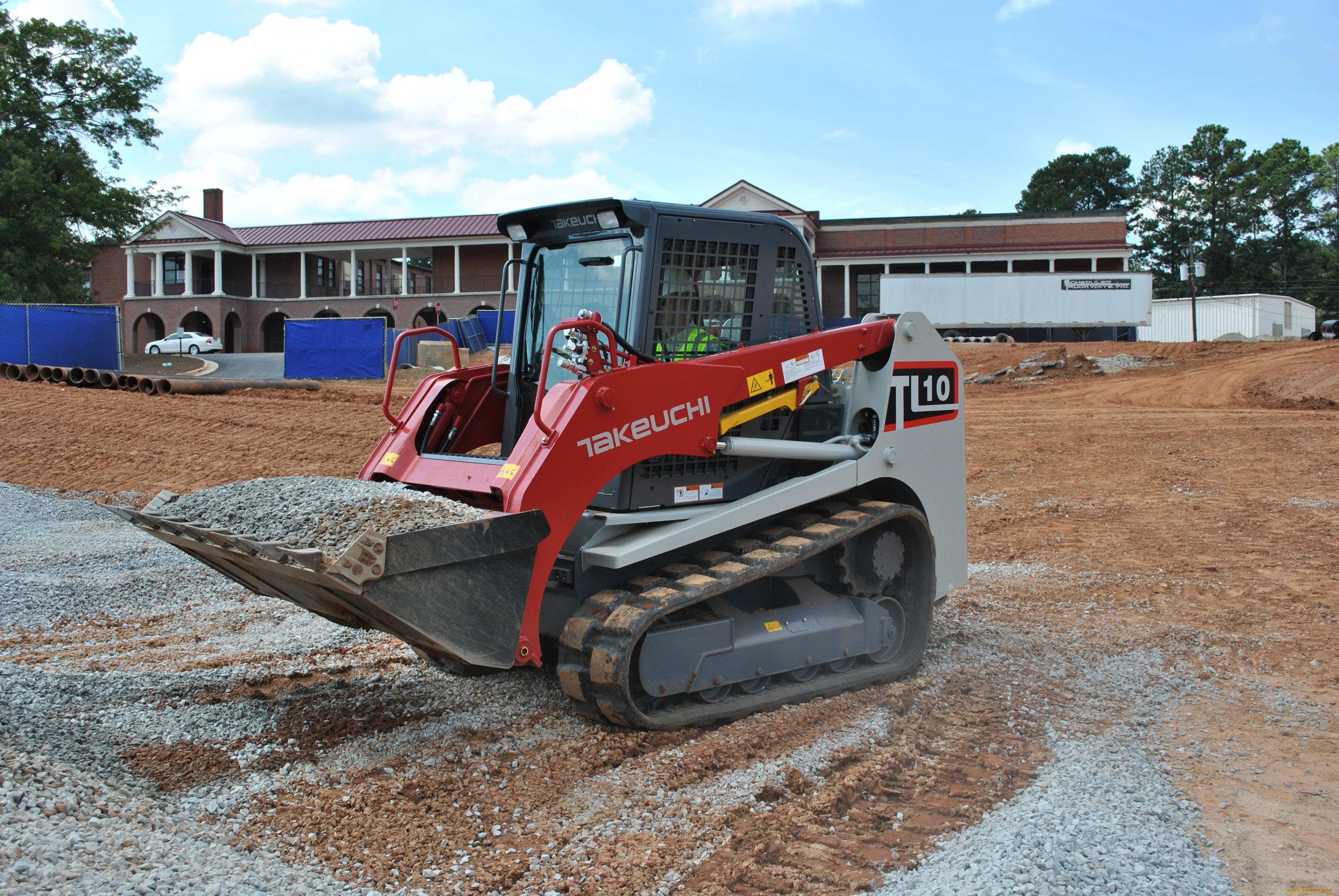 техника, фронтальные, погрузчики, takeuchi