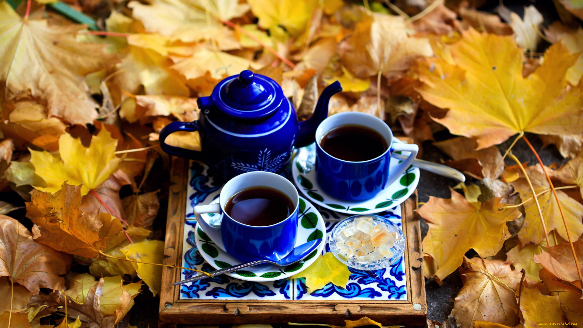 еда, кофе, , кофейные, зёрна, осень, кофейник, чашки, листья