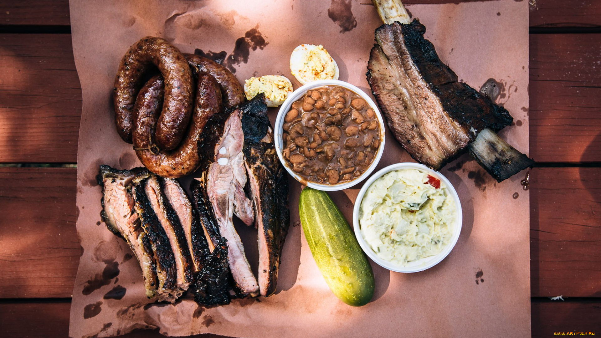 еда, мясные, блюда, ребрышки, соус, мясо