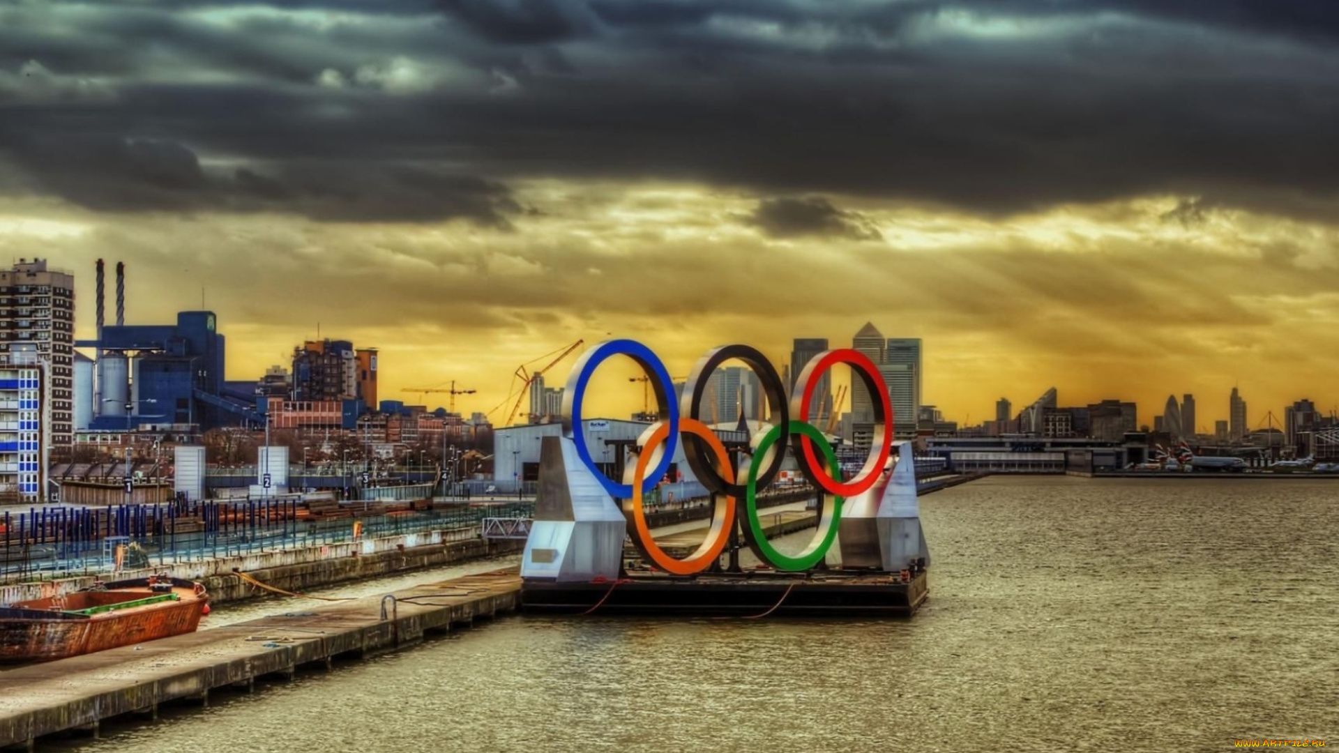 города, -, панорамы, город