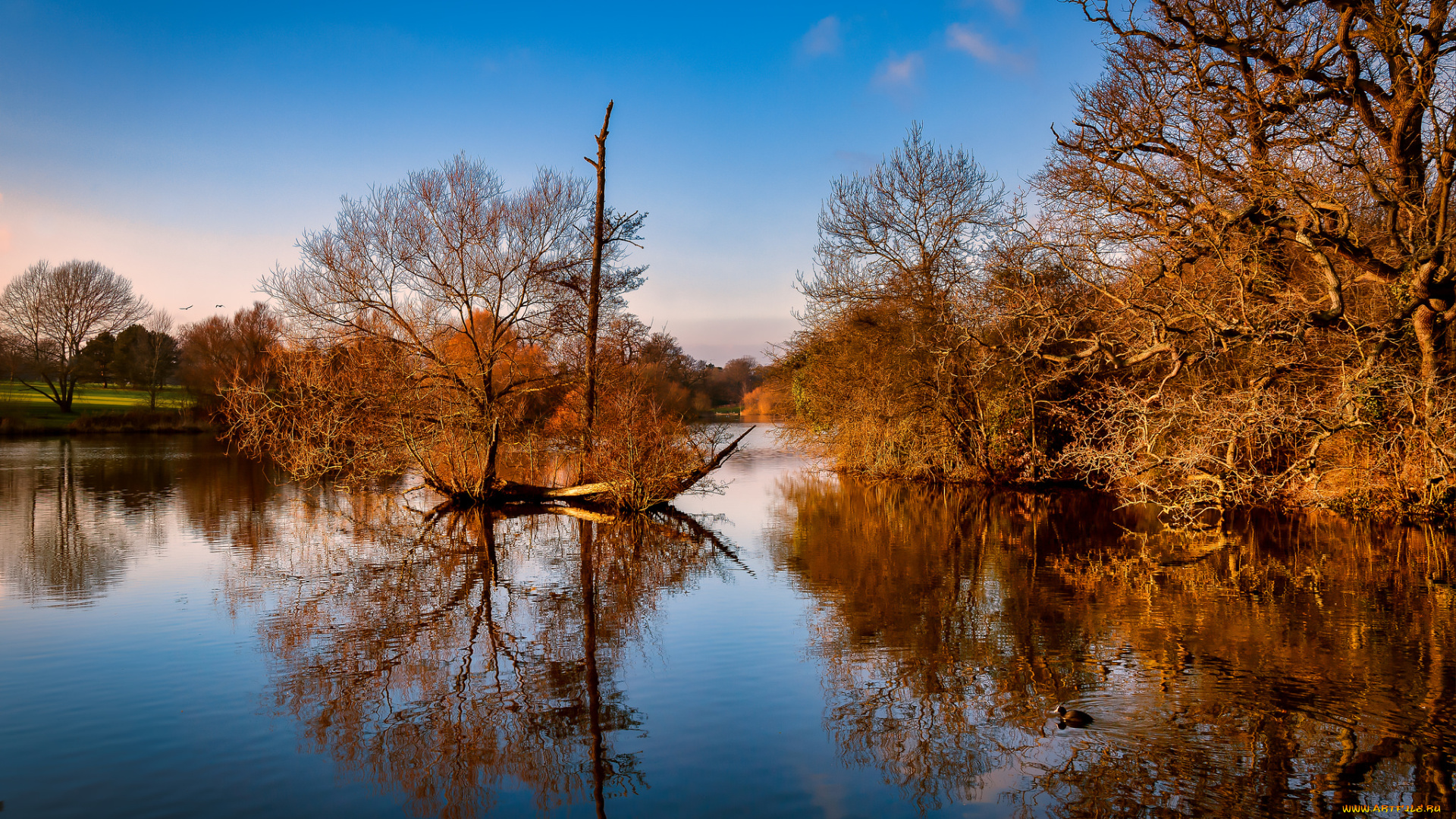 природа, реки, озера, простор