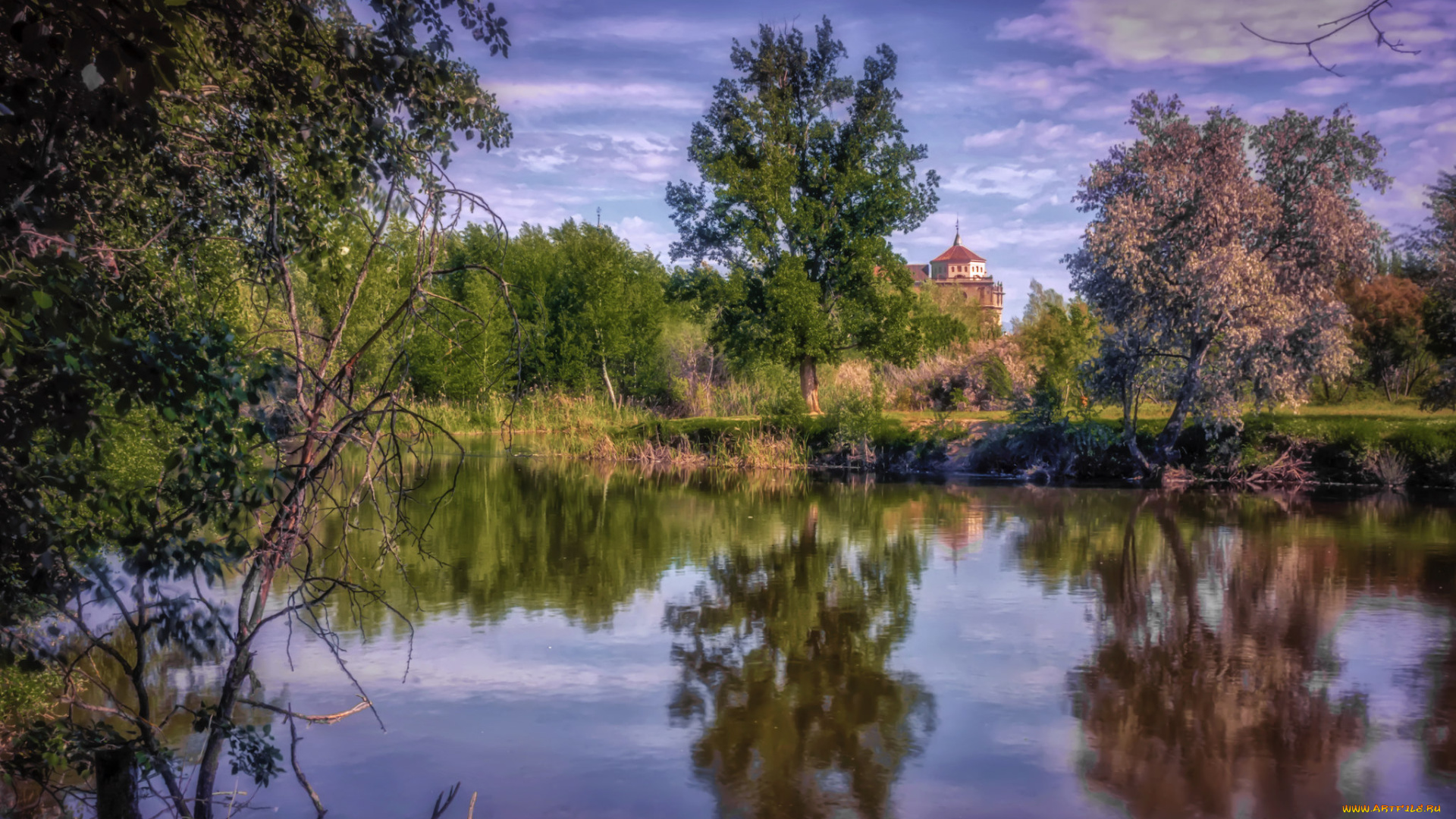 природа, реки, озера, простор