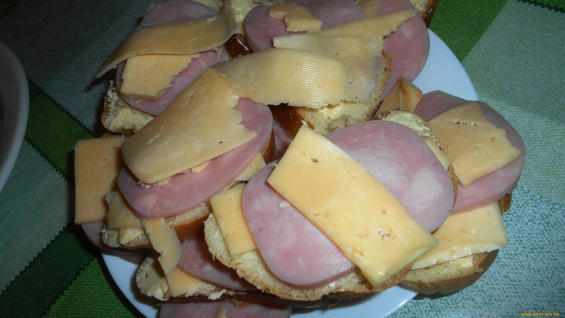 еда, бутерброды, , гамбургеры, , канапе, сыр, колбаса, хлеб