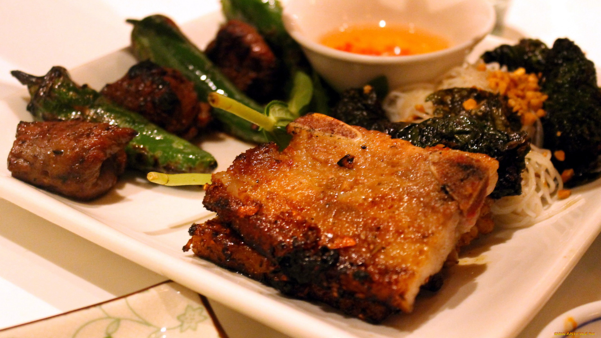 еда, мясные, блюда, кухня, вьетнамская