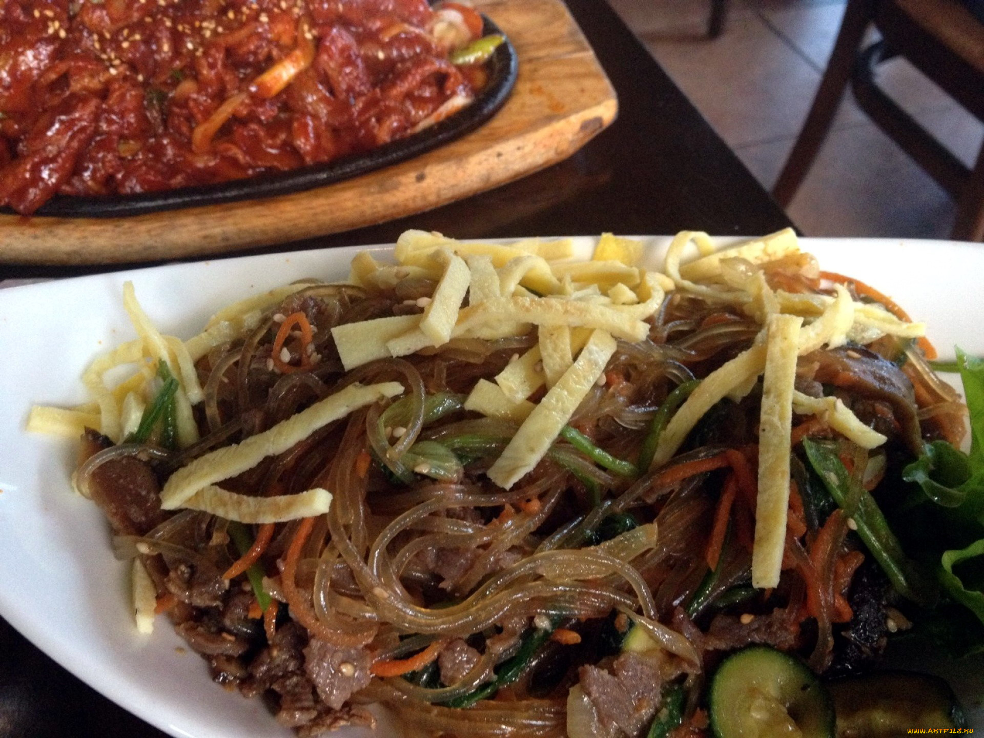 еда, макаронные, блюда, лапша, кухня, корейская