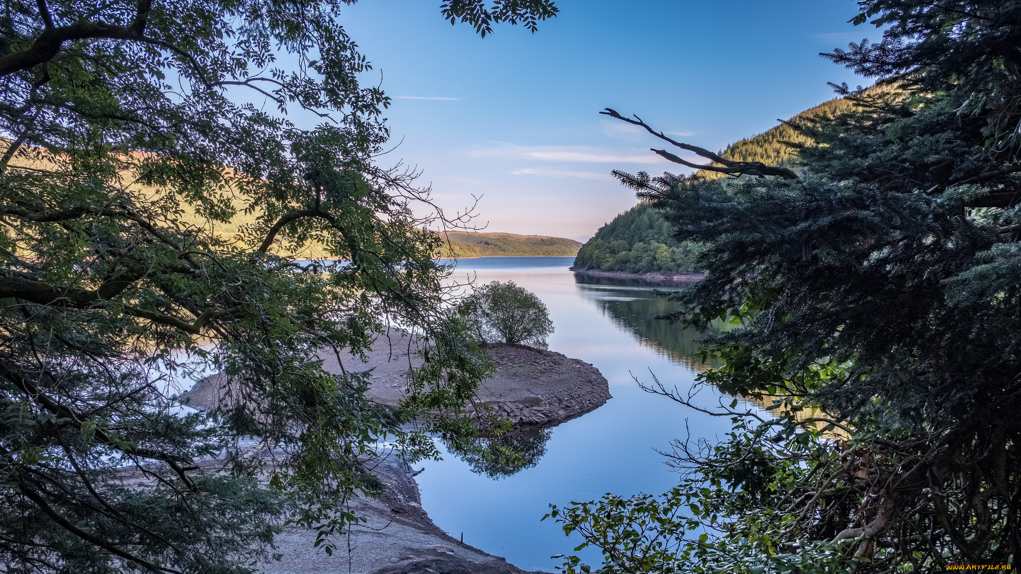 природа, реки, озера, простор