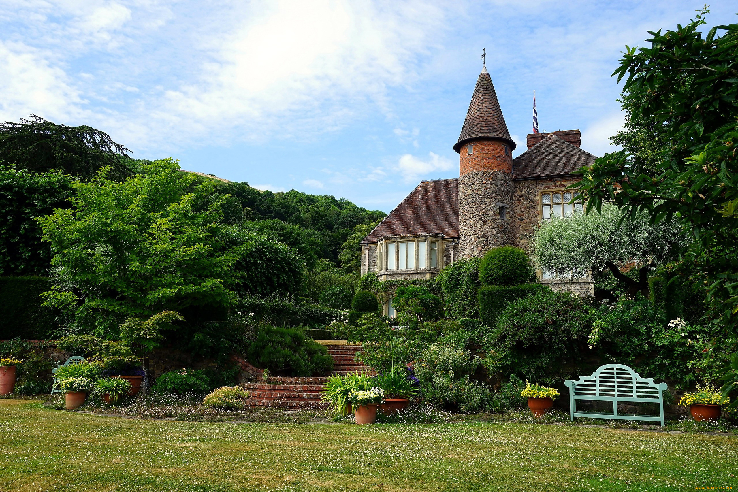 города, -, здания, , дома, коттедж