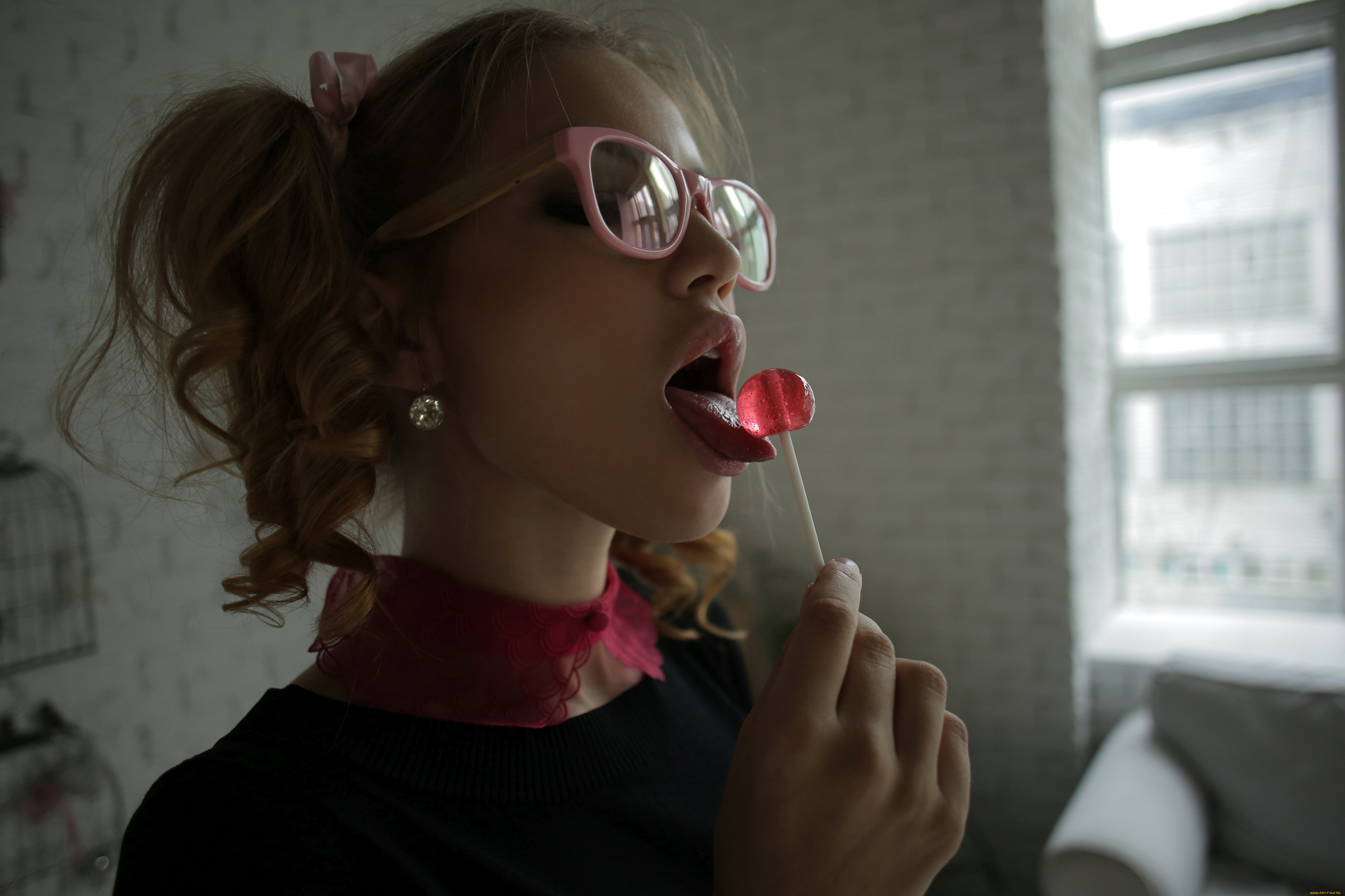 девушки, -, лица, , портреты, красивая, девушка, bendyq