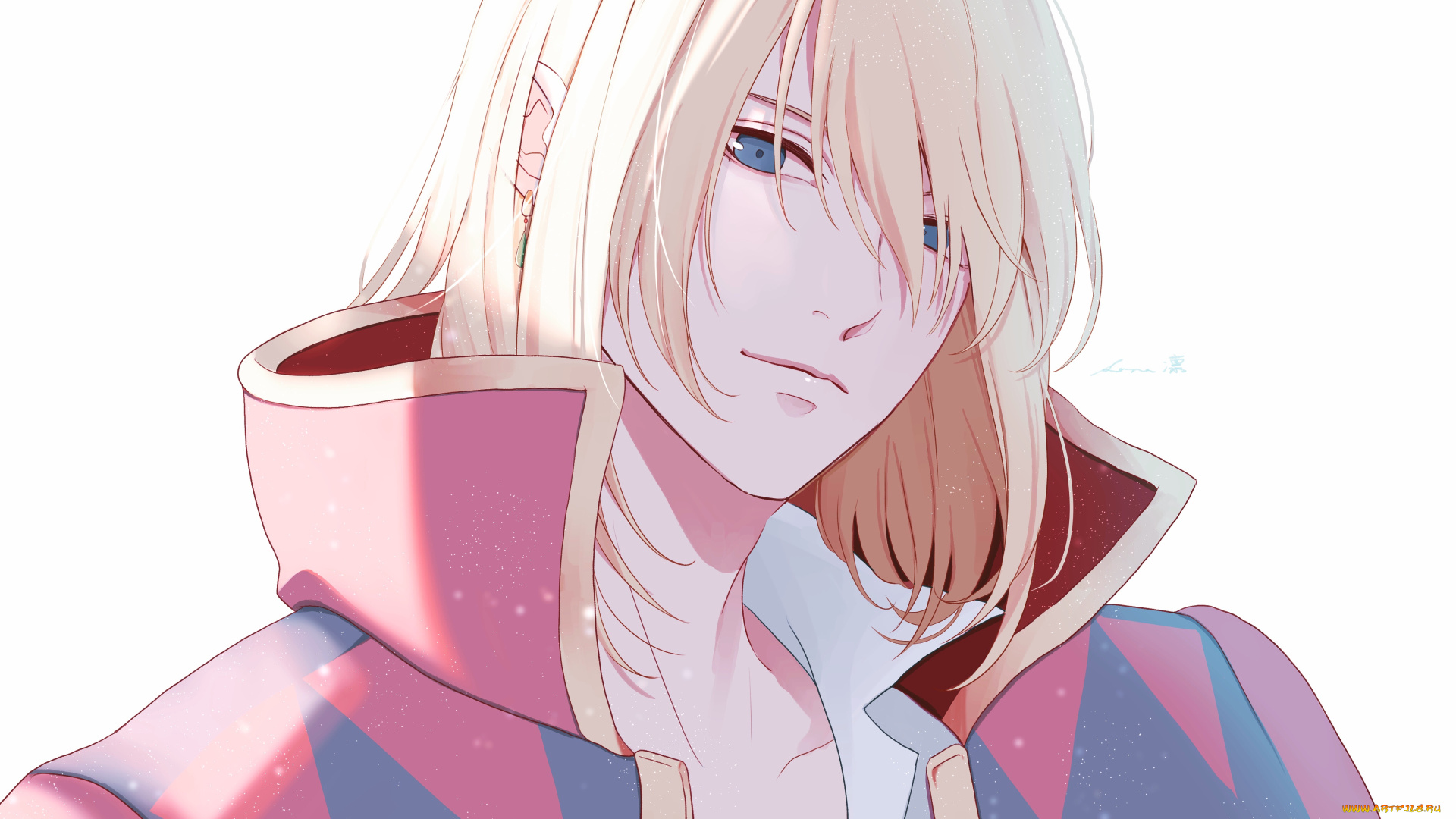 аниме, howl`s, moving, castle, ходячий, замок