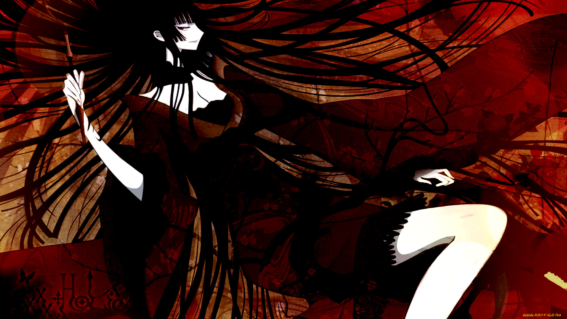 аниме, xxxholic, триплексоголик