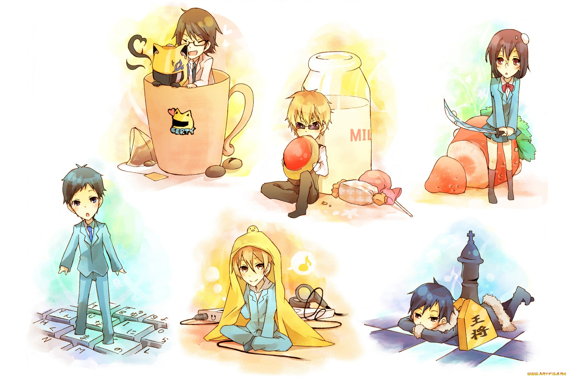 аниме, durarara, дюрарара