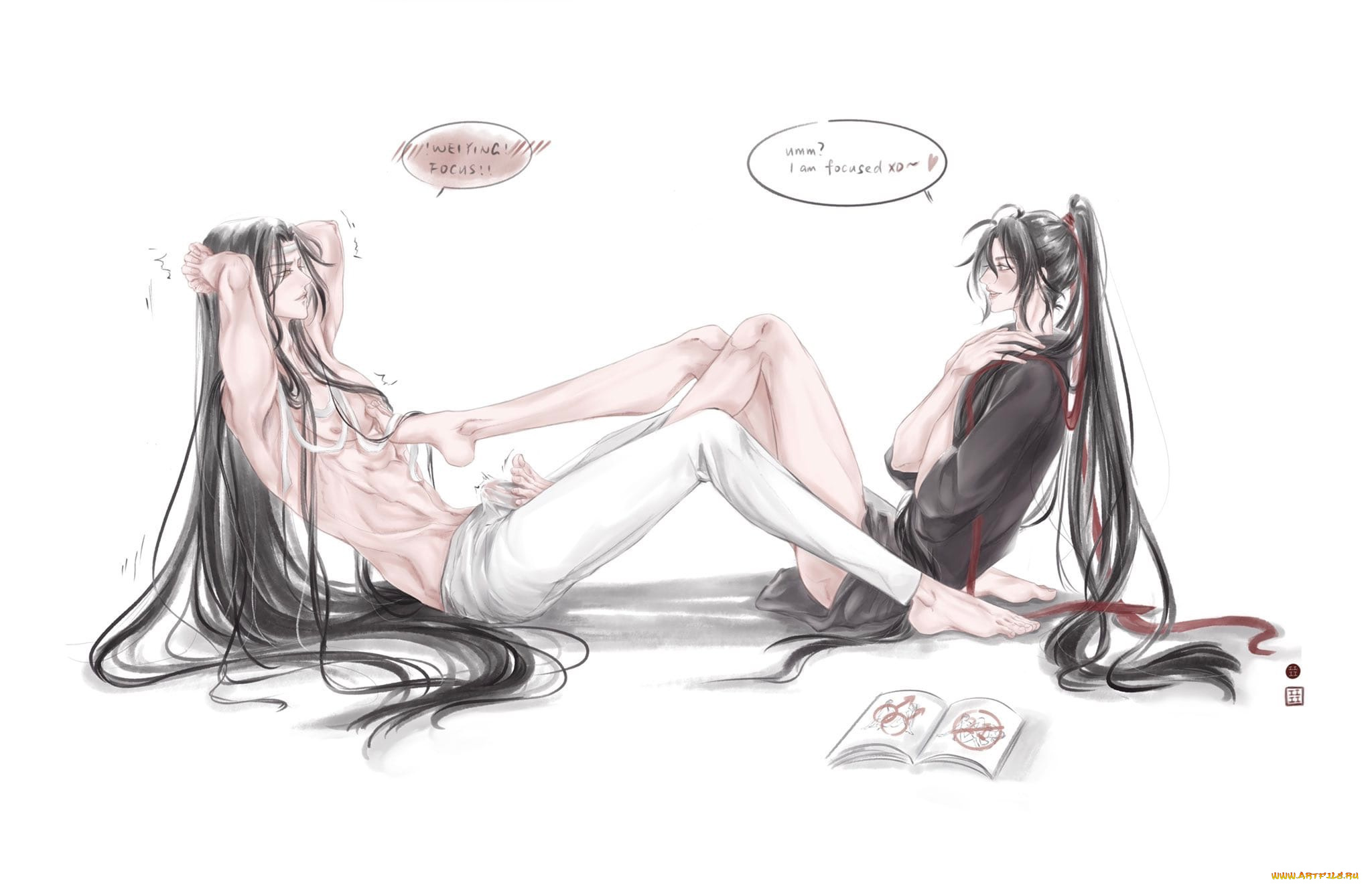 аниме, mo, dao, zu, shi, лань, ванцзи, вэй, усянь, книга, зарядка