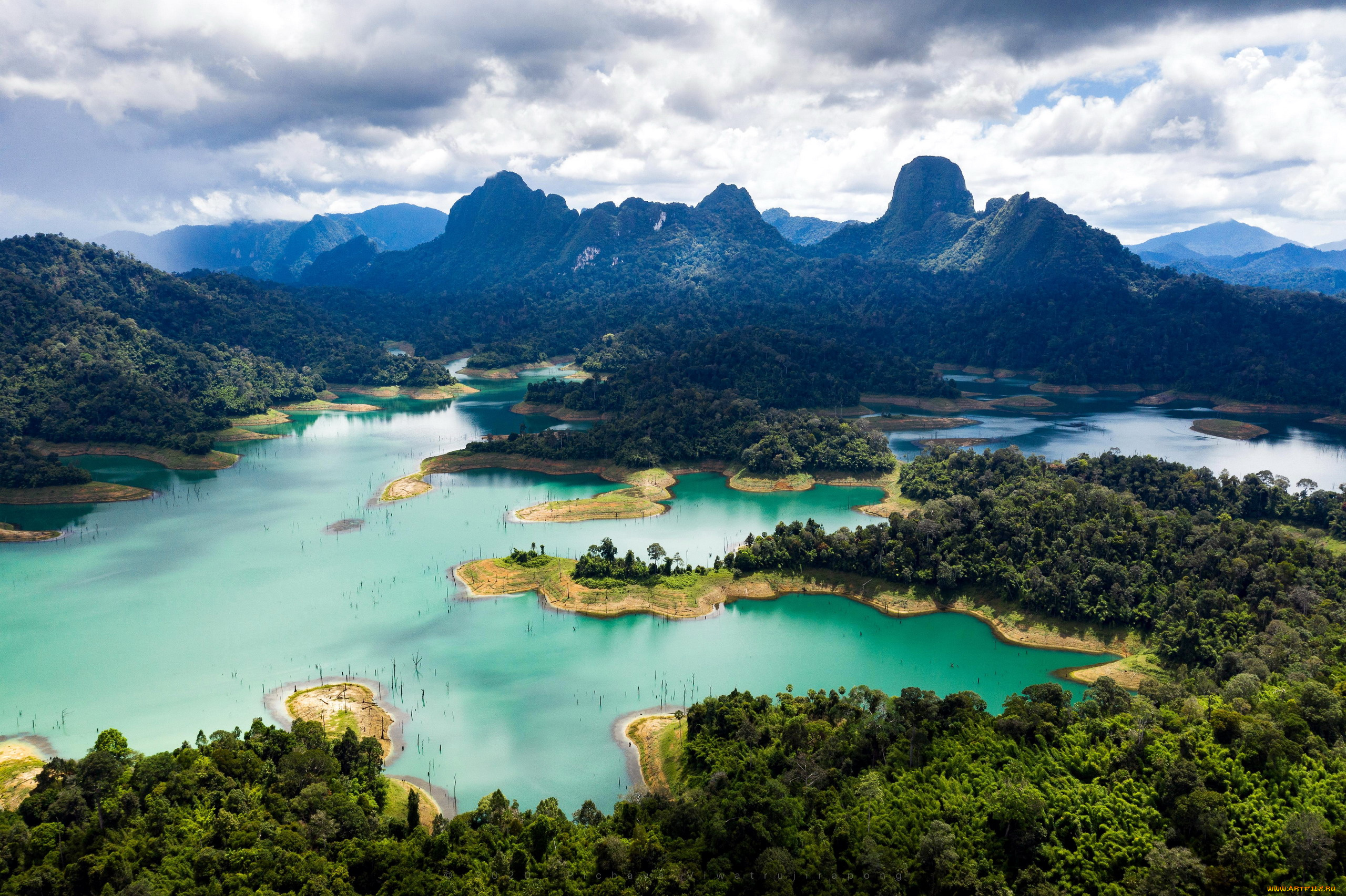 khao, sok, national, park, thailand, природа, реки, озера, khao, sok, national, park