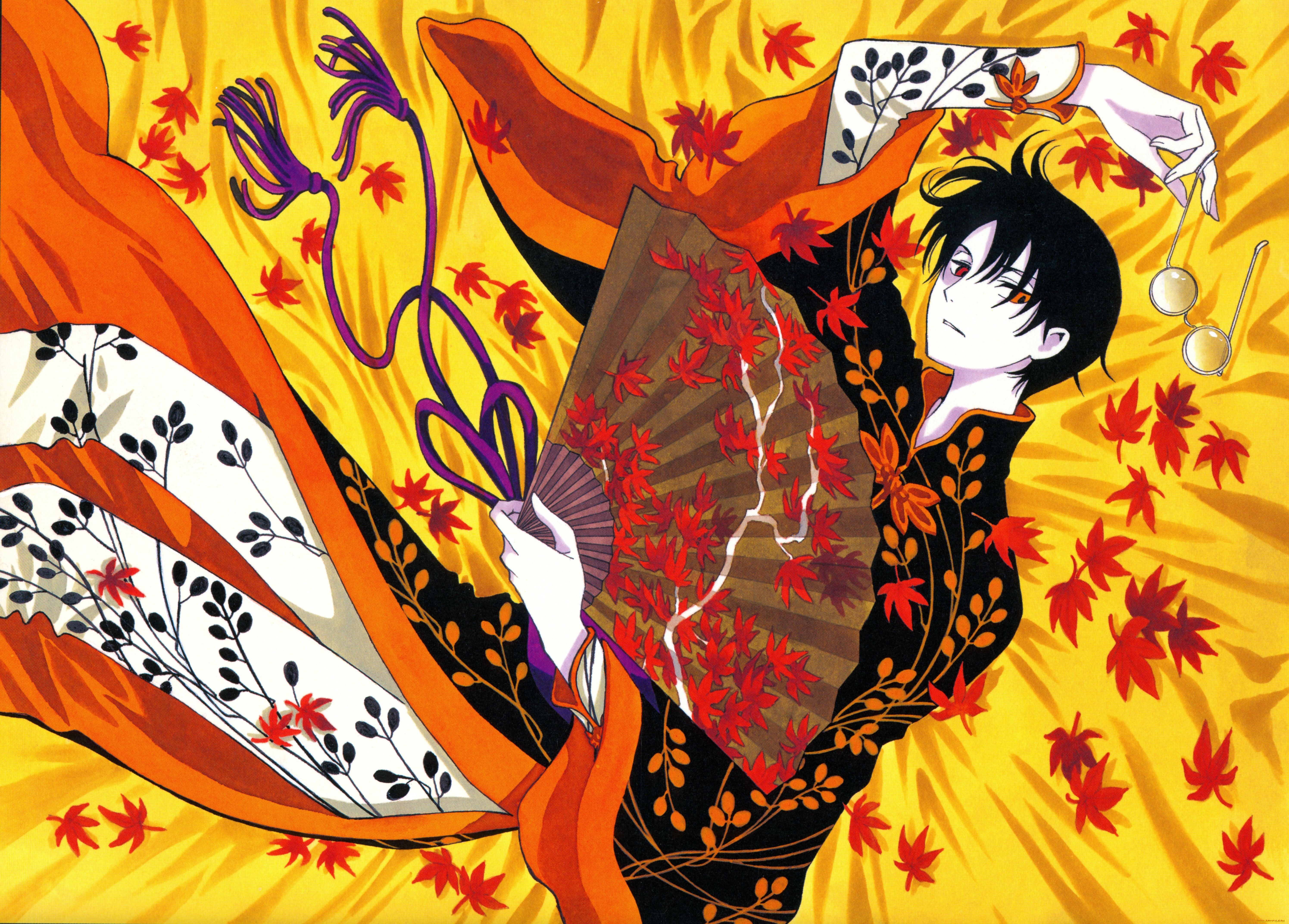 аниме, xxxholic, триплексоголик