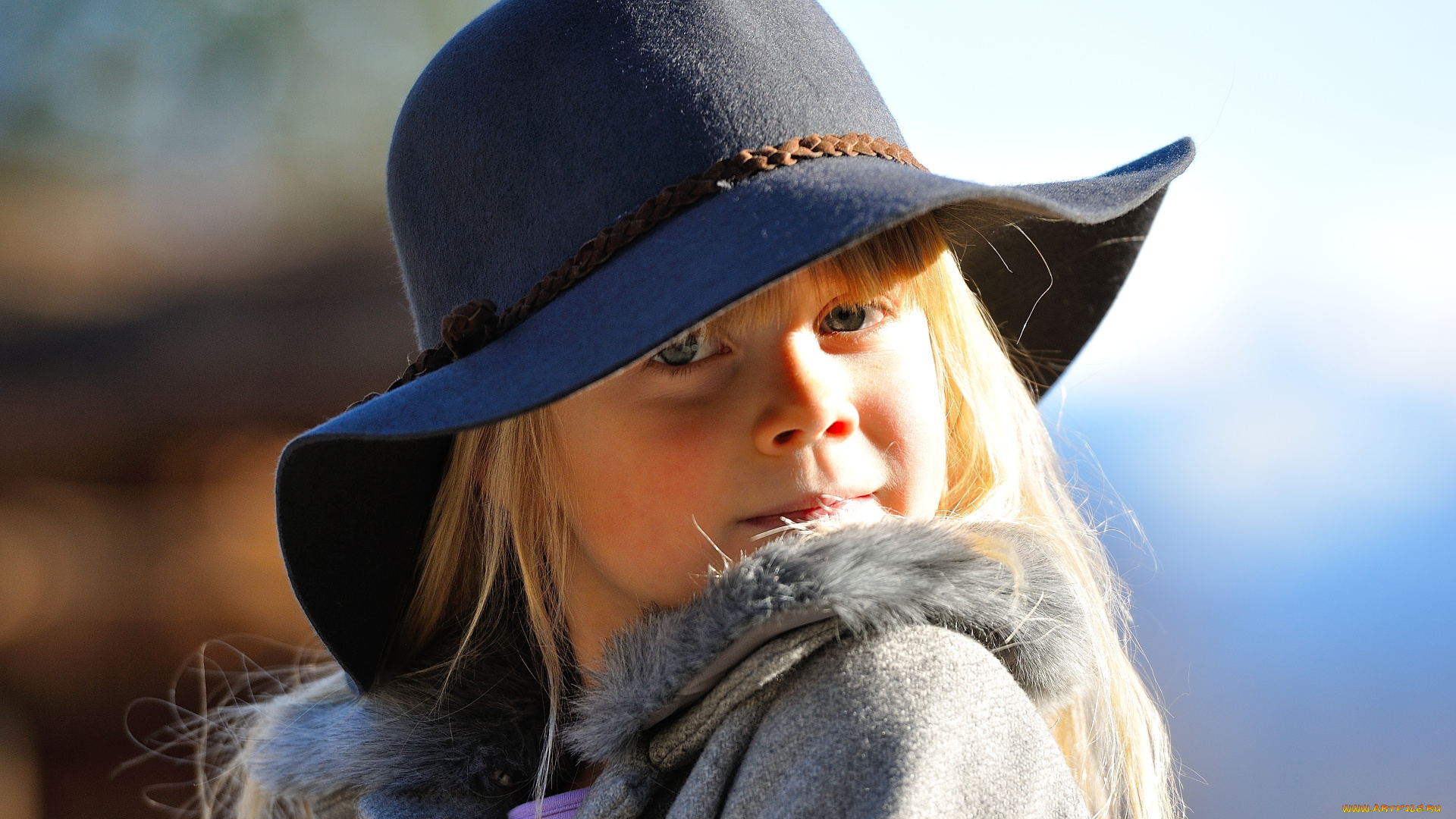 разное, дети, девочка, шляпа, лицо