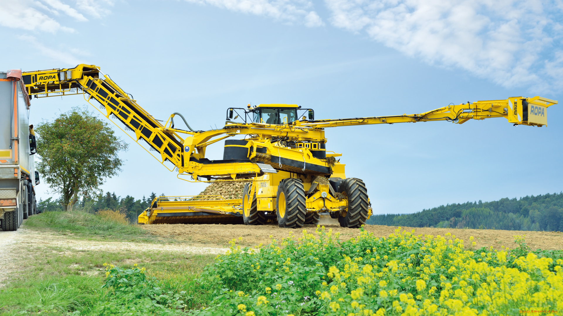 техника, комбайны, ropa