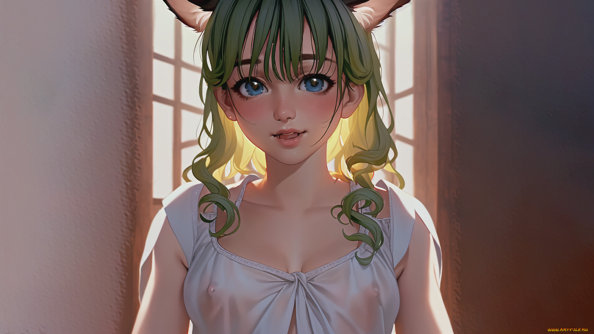 3д, графика, аниме, , anime, нейросетевые, девушки, нейросети