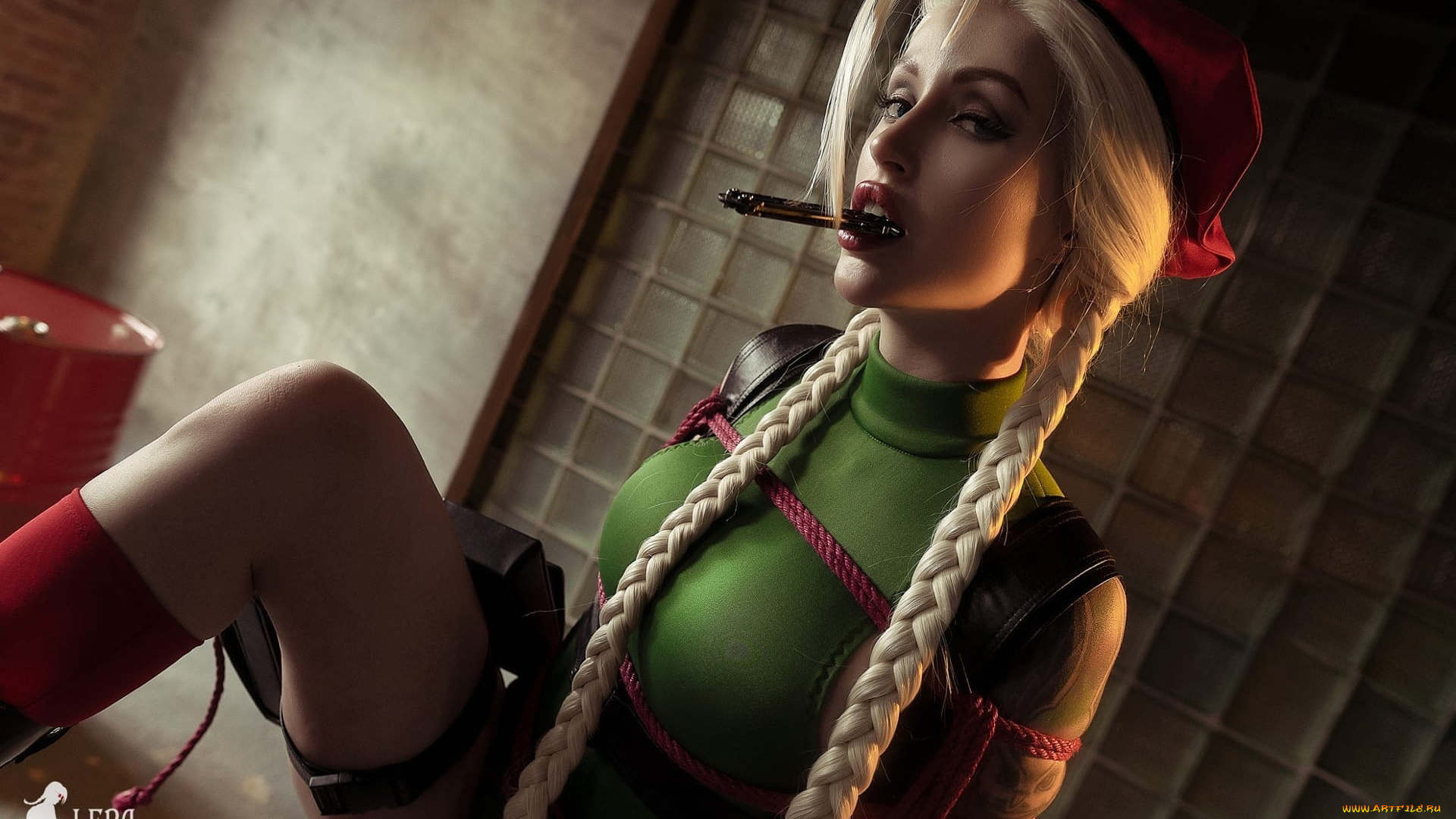 девушки, valery, himera, , lera, himera, образ, костюм, веревки, шибари, косы