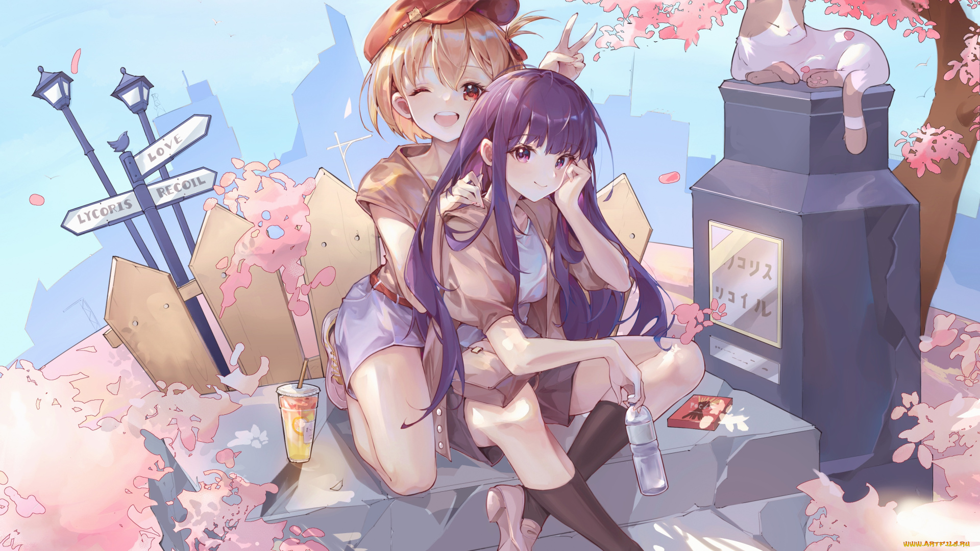 lycoris, recoil, аниме, unknown, , другое, , lycoris, recoil