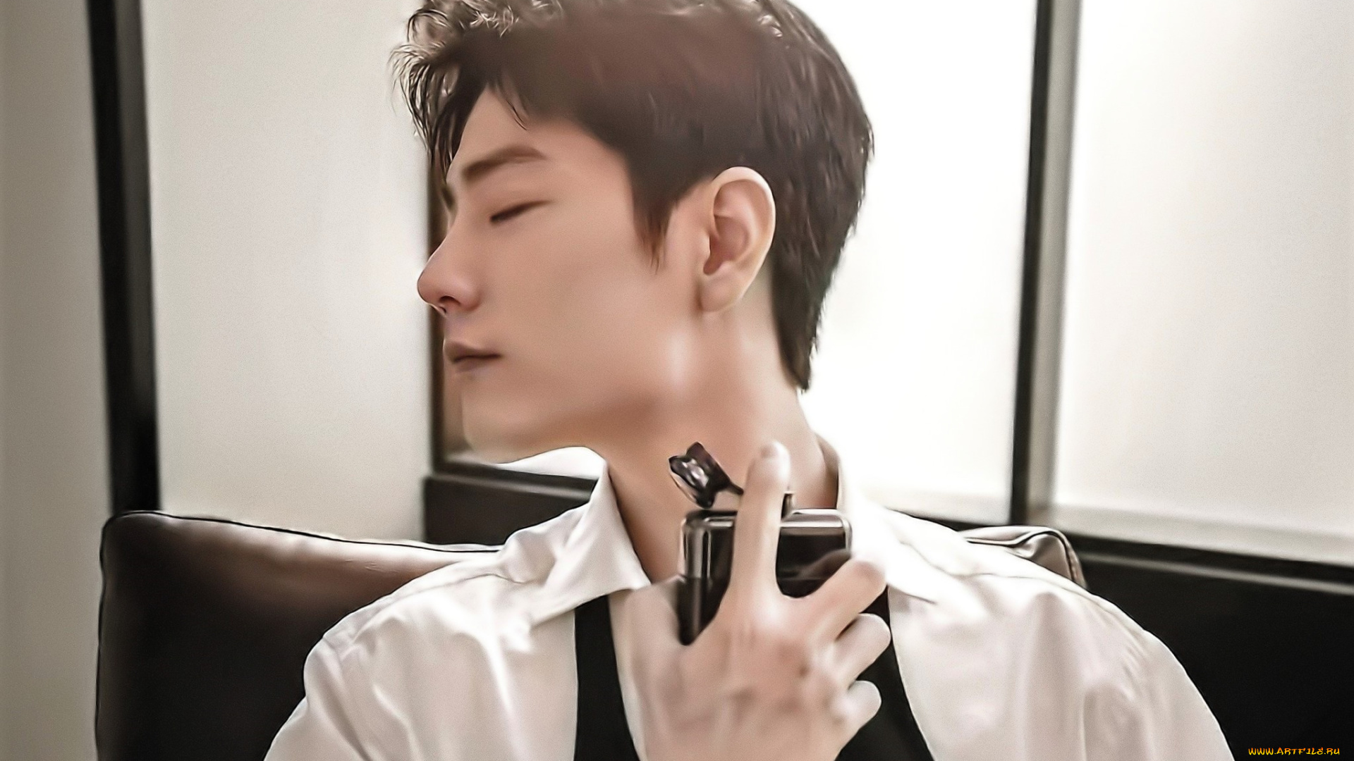 мужчины, xiao, zhan, актер, рубашка, духи