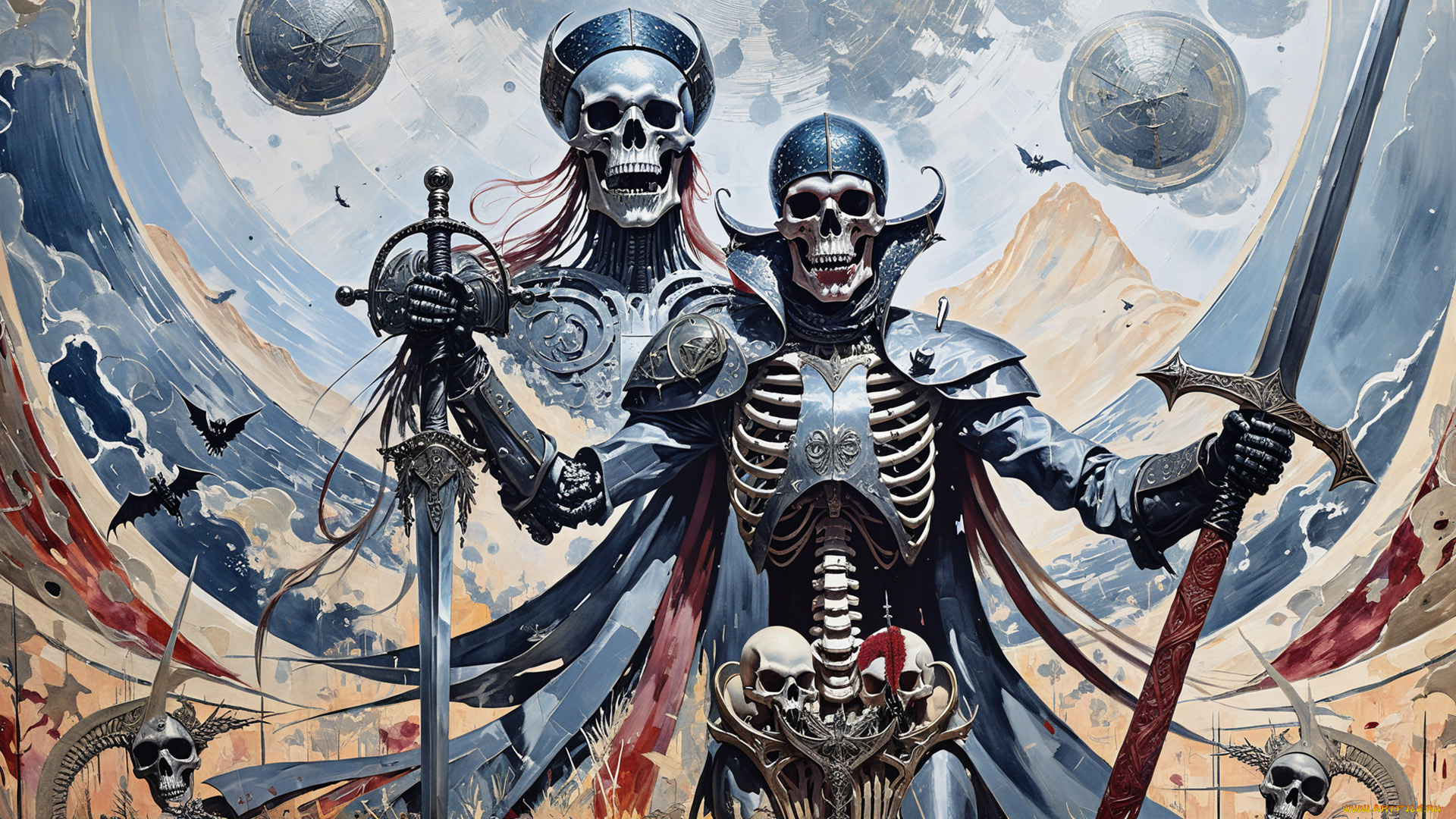 фэнтези, нежить, нейросети, графика, нейроарт, ai, art, нейронные, сети, рисунки, нейро, искусство, нейрографика, graphics, neuroart, neural, networks, drawings, neuro, neurography