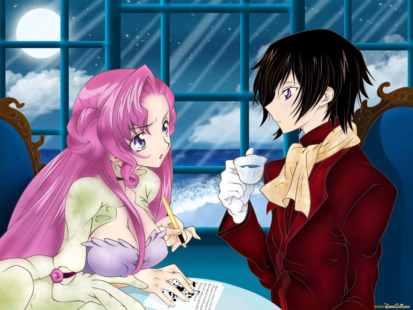 аниме, code, geass