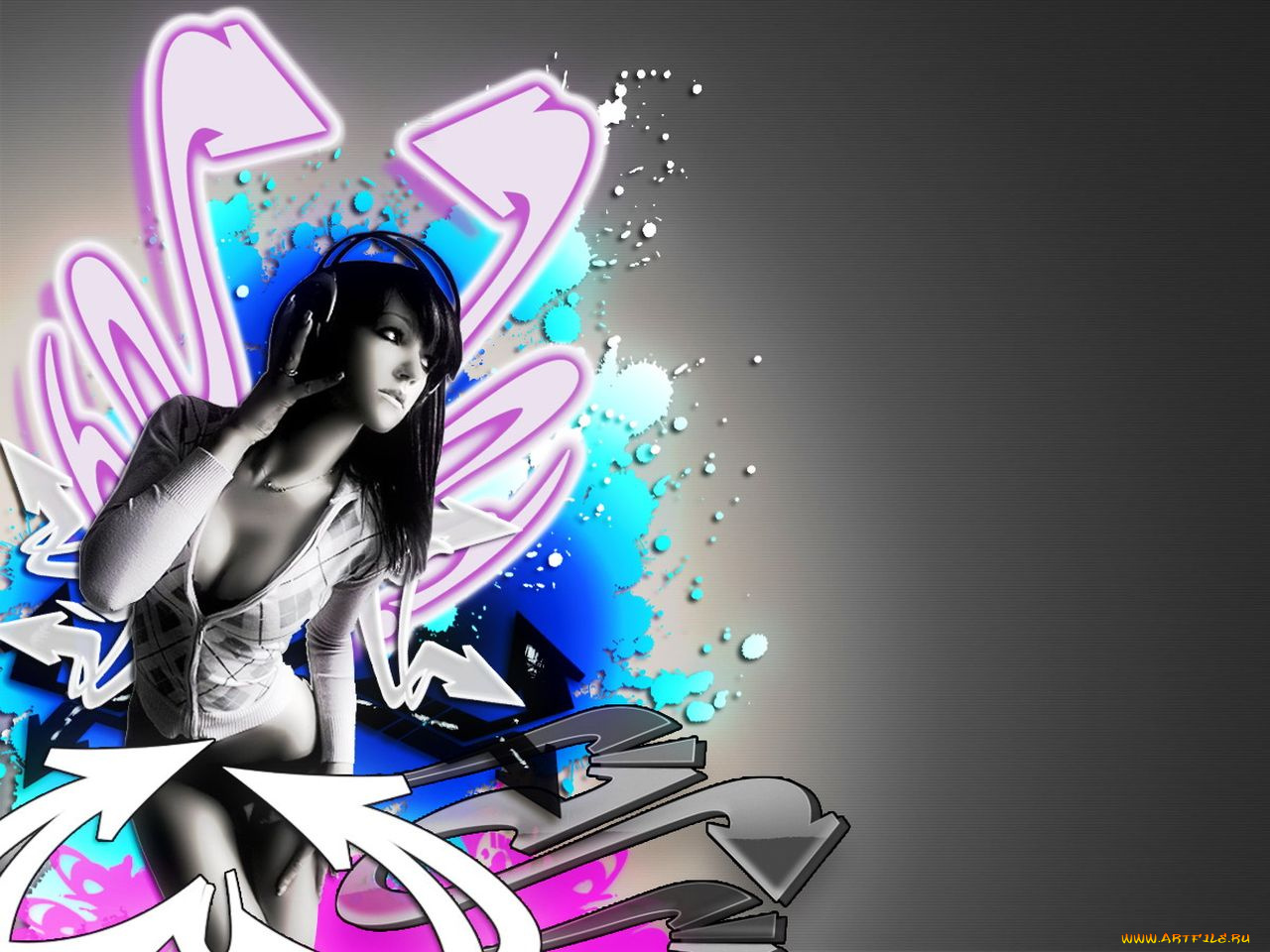 -Unsort, Креатив, девушки, unsort, креатив