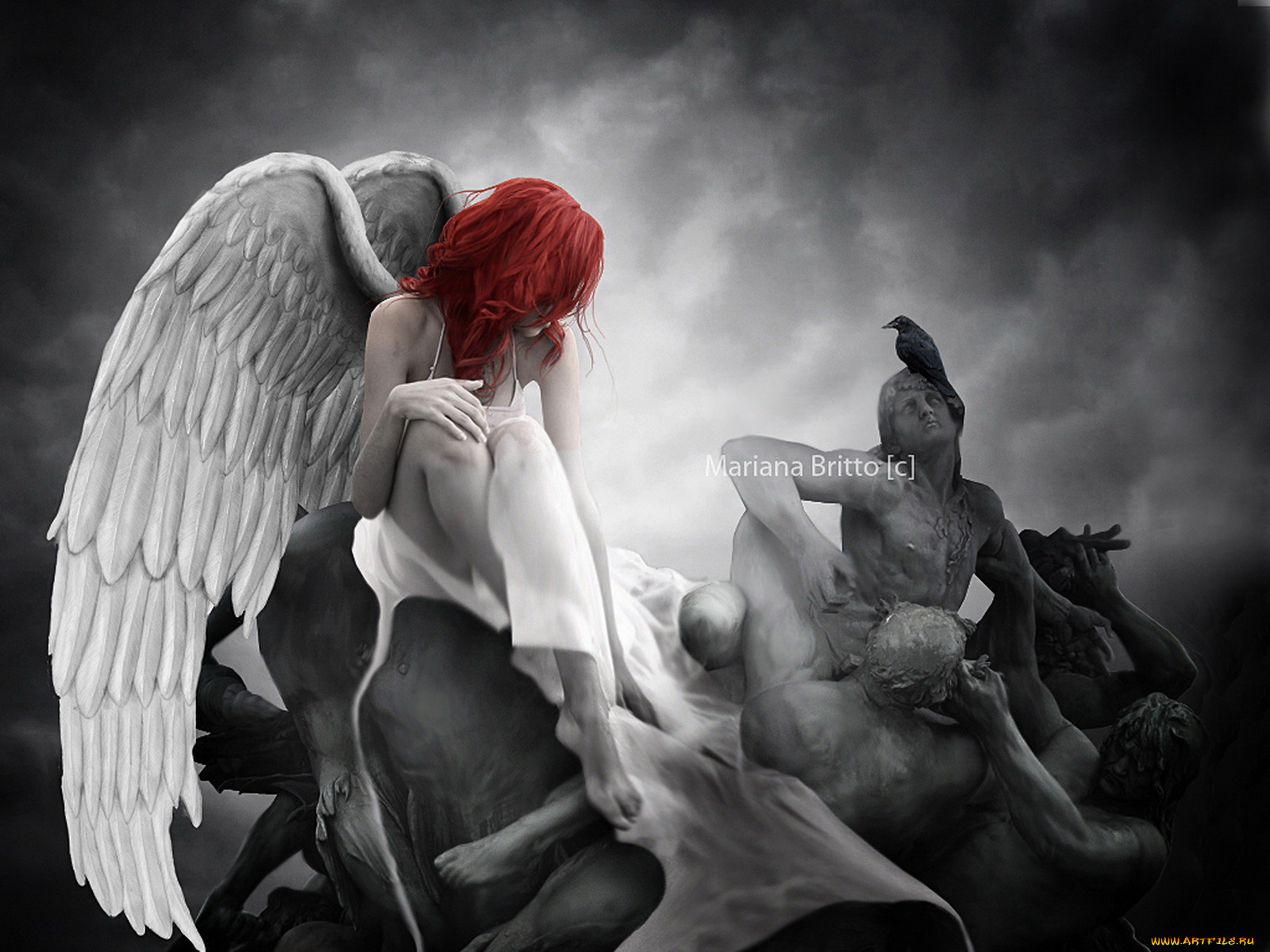 фэнтези, ангелы