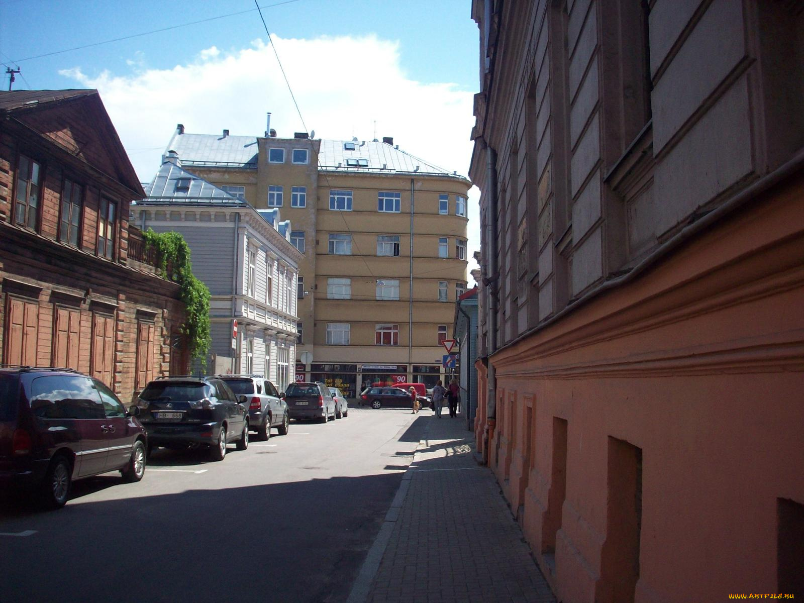 рига, улица, акас, города, латвия