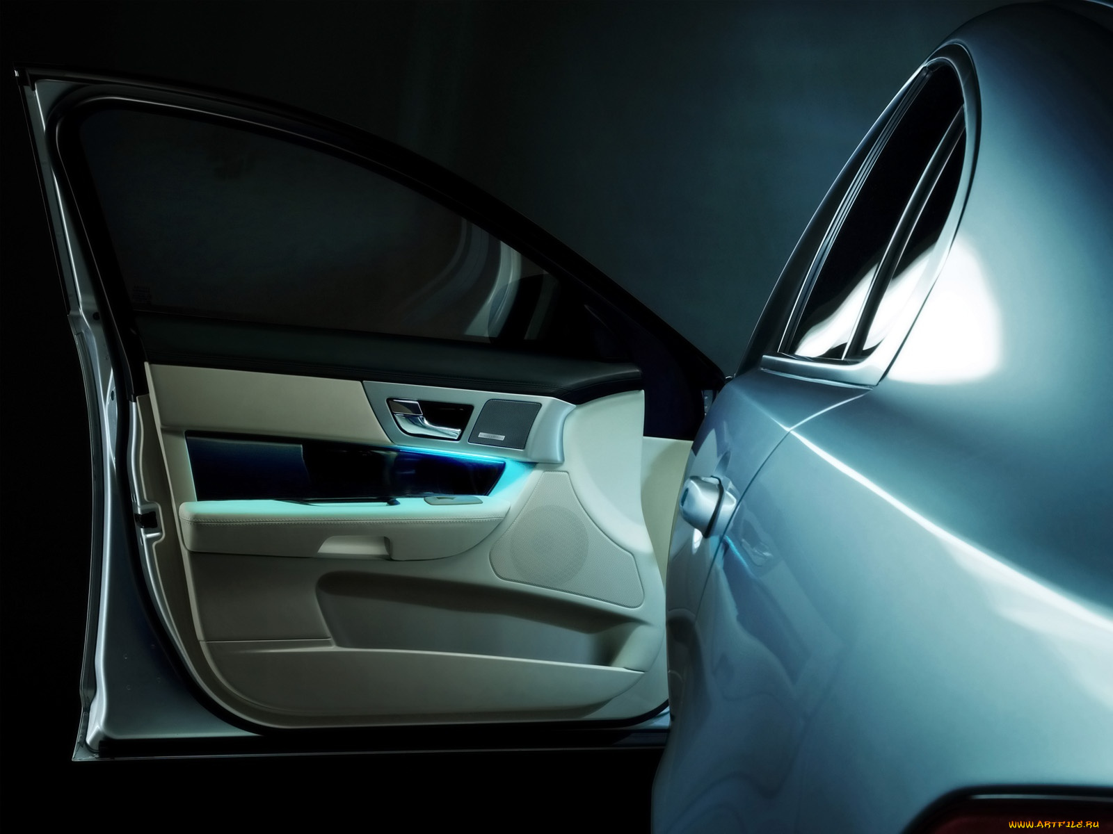 jaguar, xf, open, door, автомобили, фрагменты, автомобиля