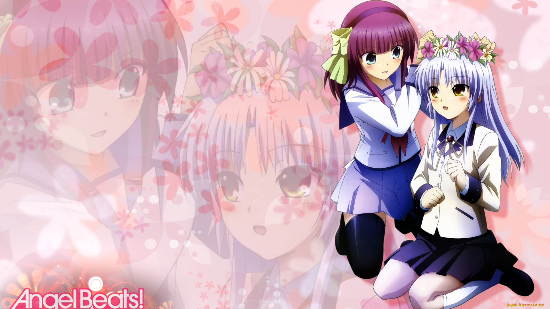 аниме, angel, beats