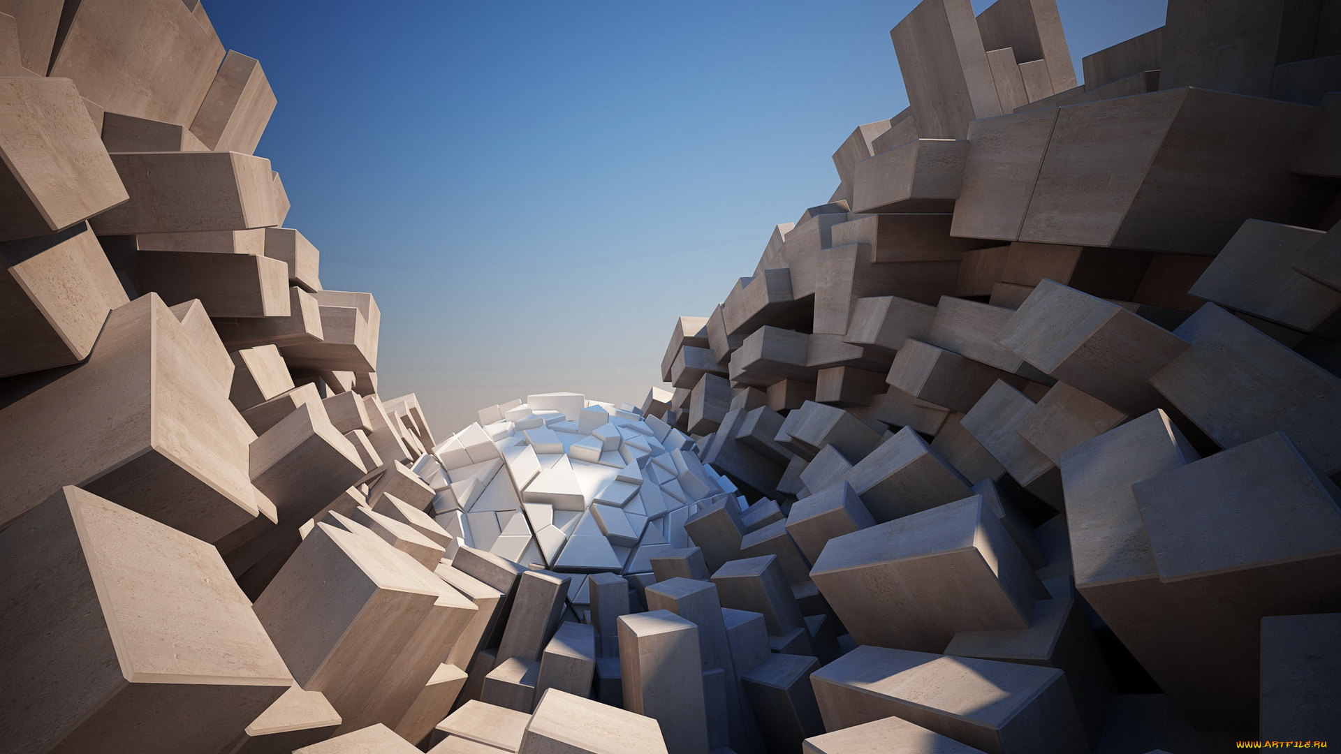 3д, графика, modeling, моделирование, абстракция