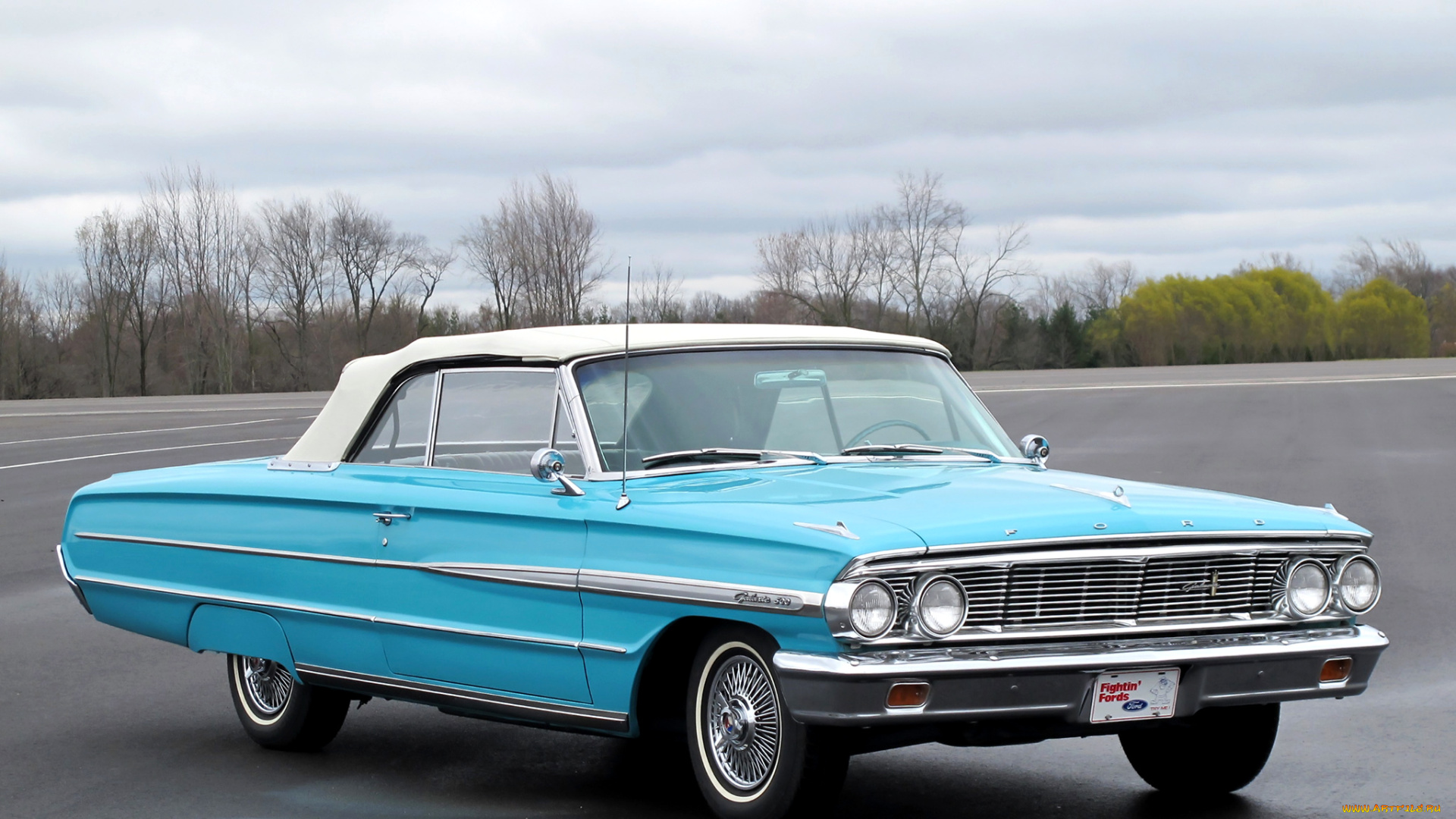 ford, galaxie, 500, convertible, автомобили, chevrolet