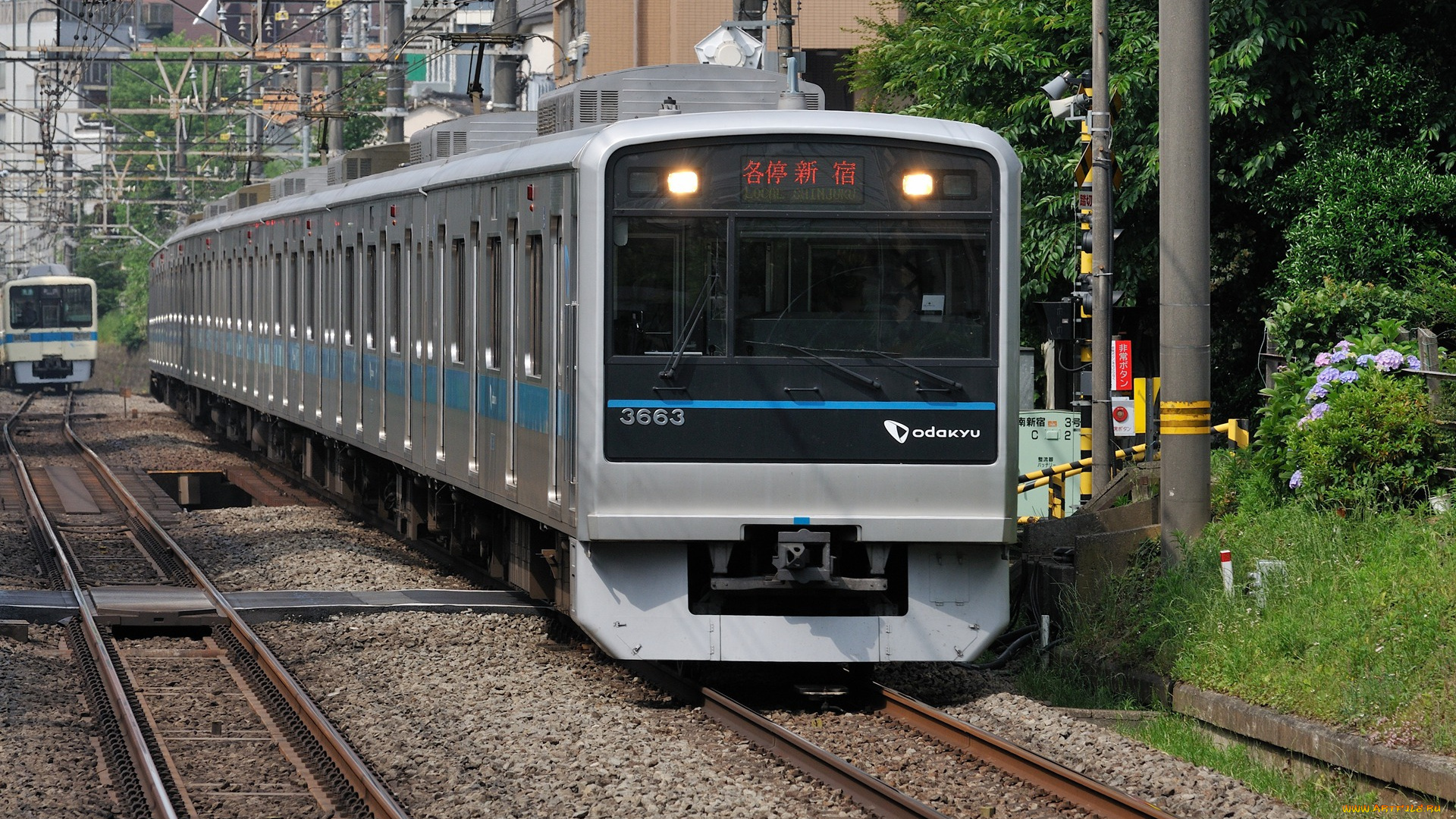 техника, электрички, железная, дорога, электричка