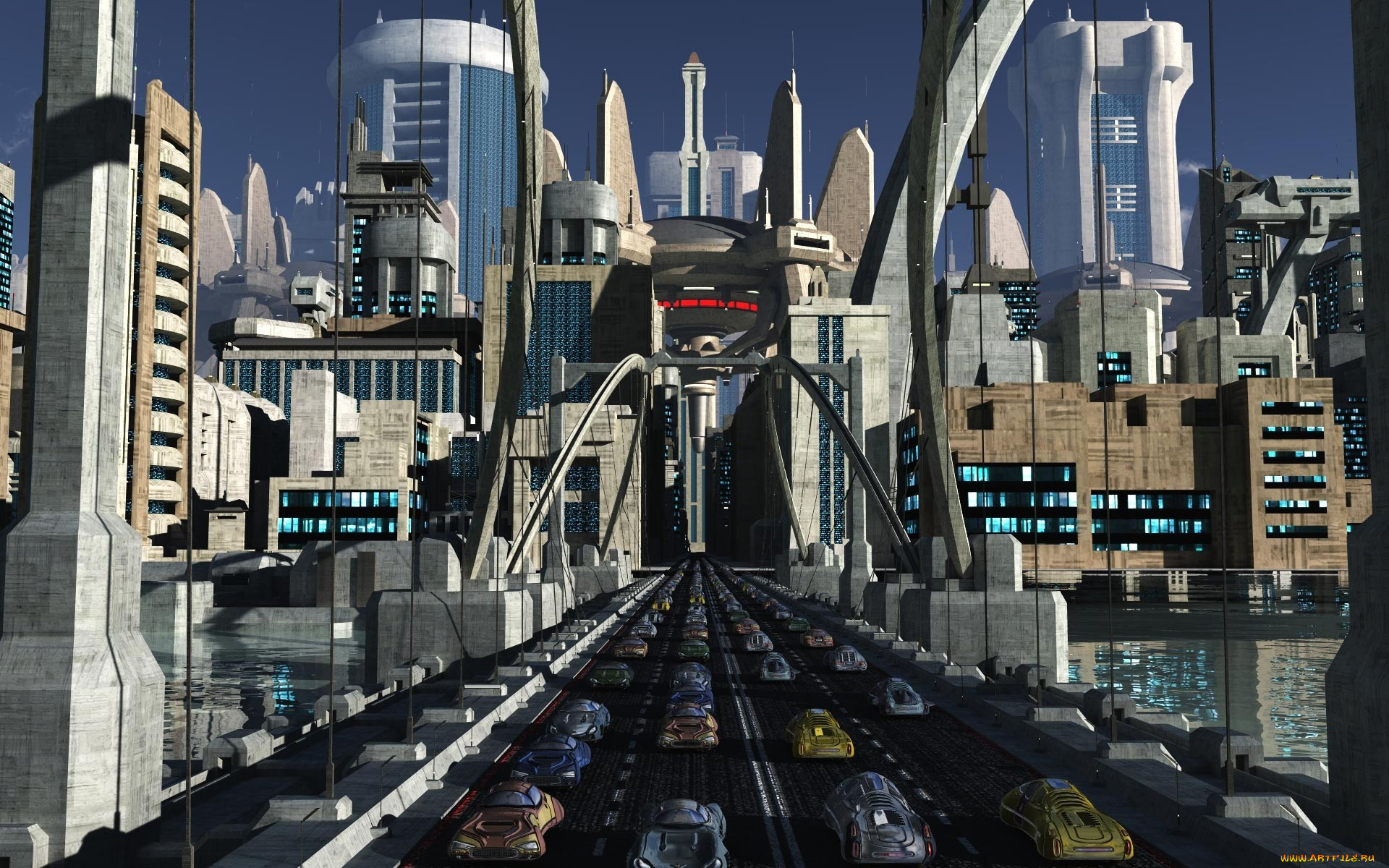 3д, графика, architecture, архитектура