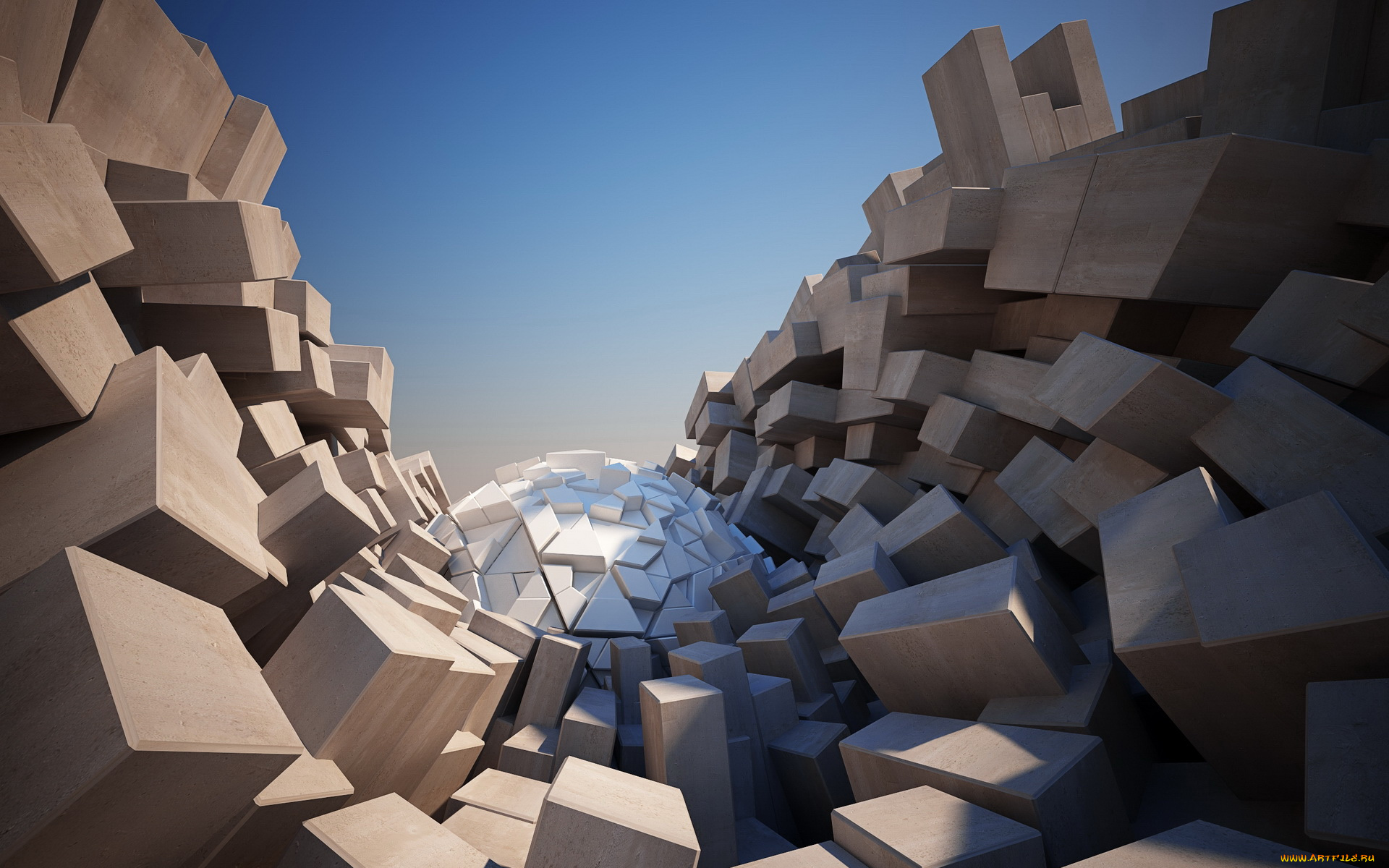 3д, графика, modeling, моделирование, абстракция