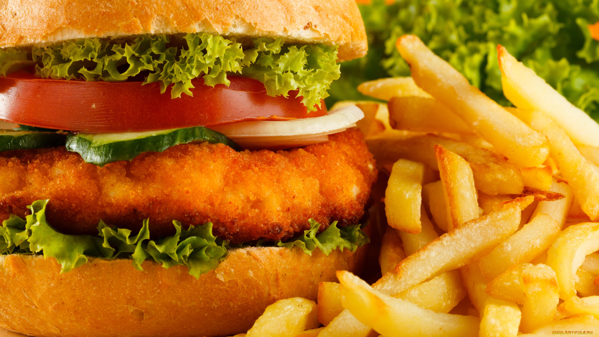 еда, бутерброды, гамбургеры, канапе, гамбургер, картофель, фри
