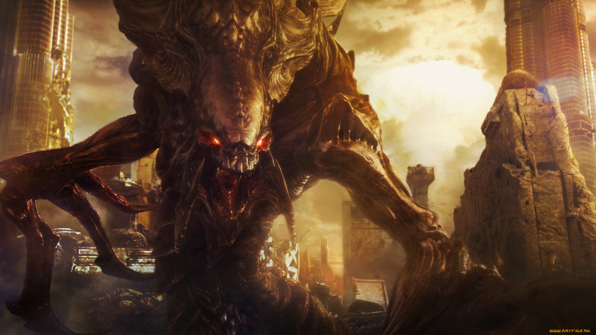 starcraft, ii, wings, of, liberty, видео, игры, zerg