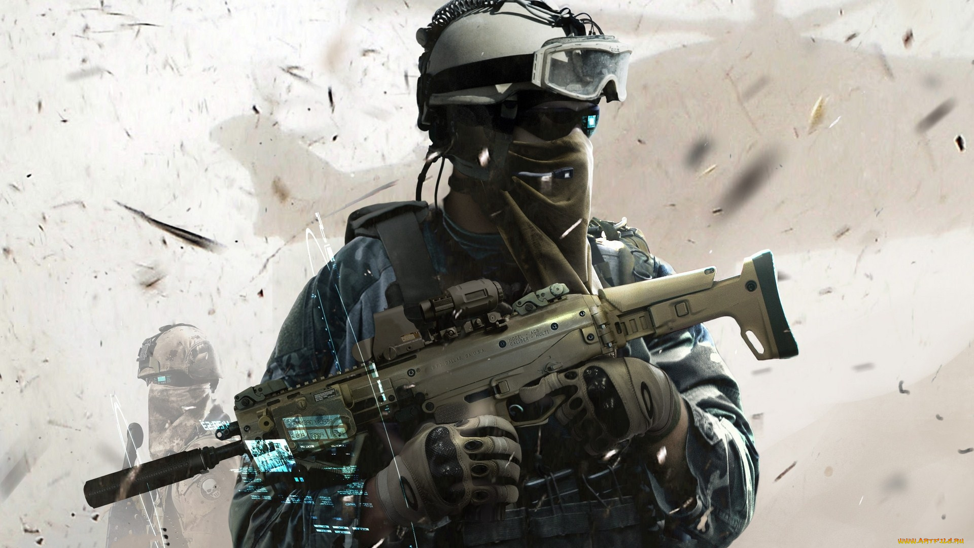 видео, игры, tom, clancy`s, ghost, recon, future, soldier, 4