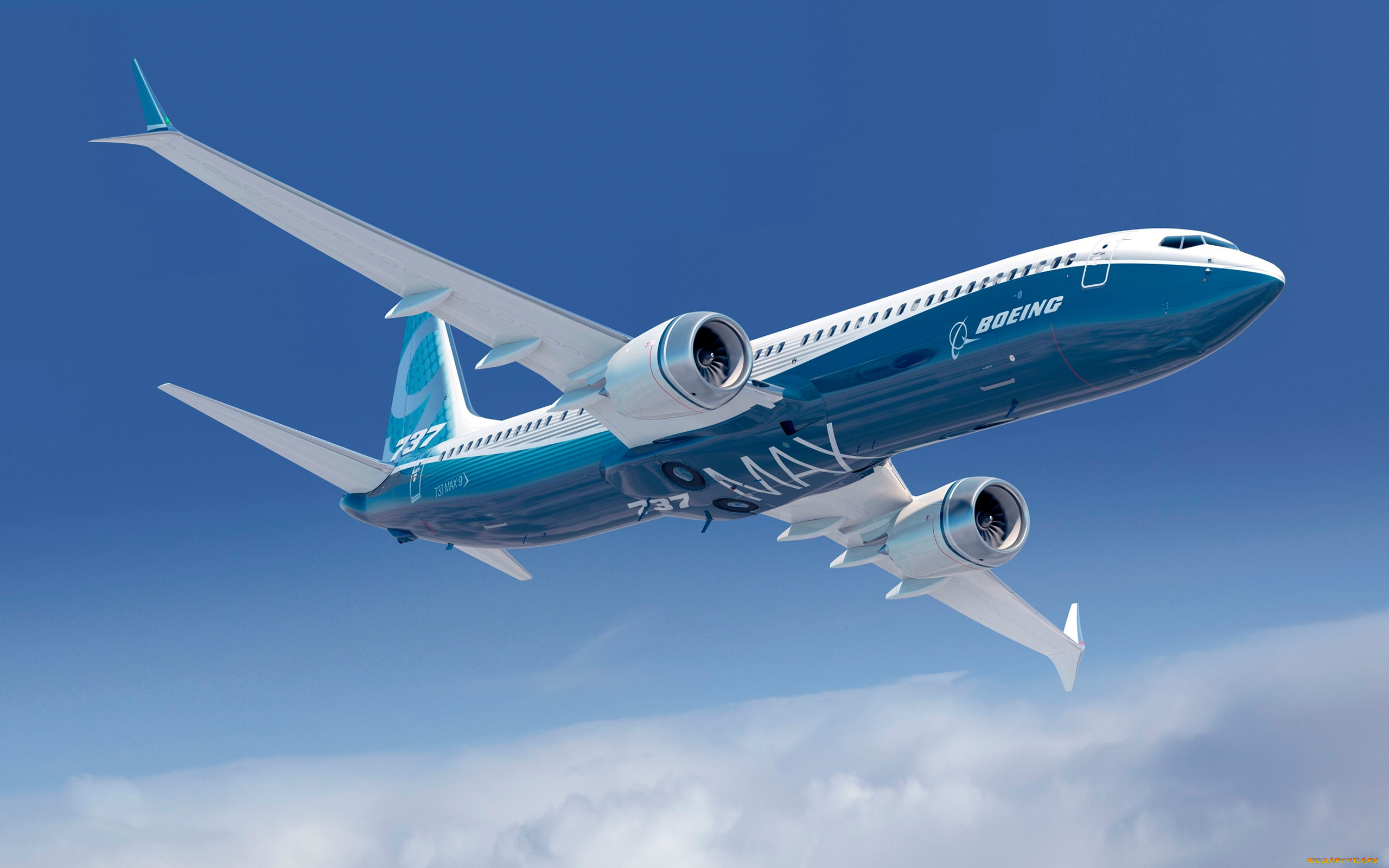 boeing, 737, max, авиация, 3д, рисованые, graphic, самолет, полет, небо, лайнер
