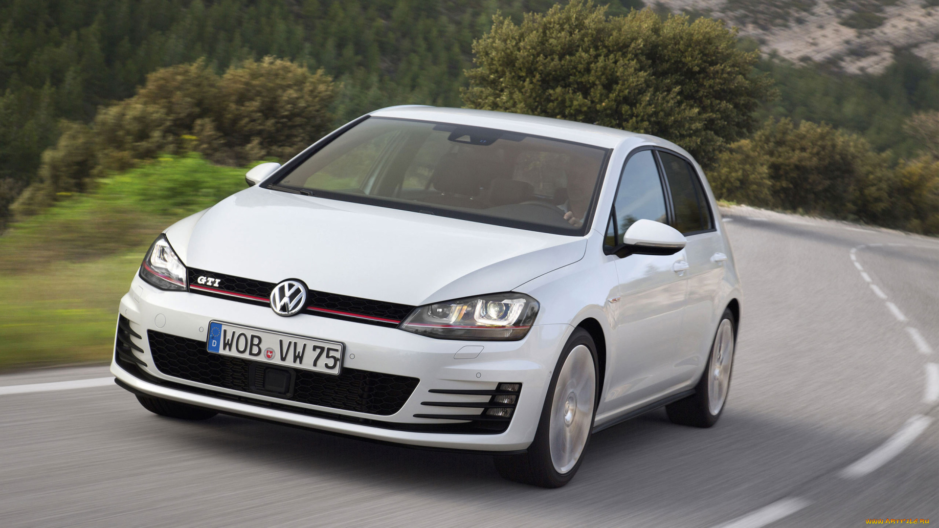 автомобили, volkswagen, golf, gti, car