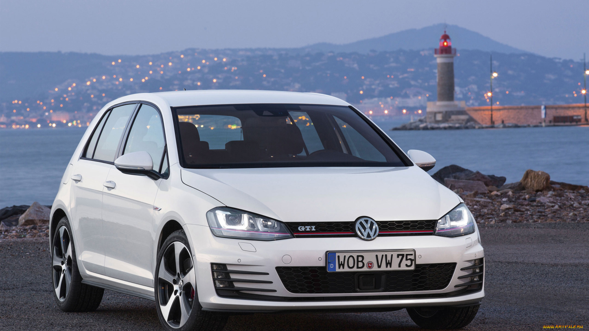 автомобили, volkswagen, golf, gti, car