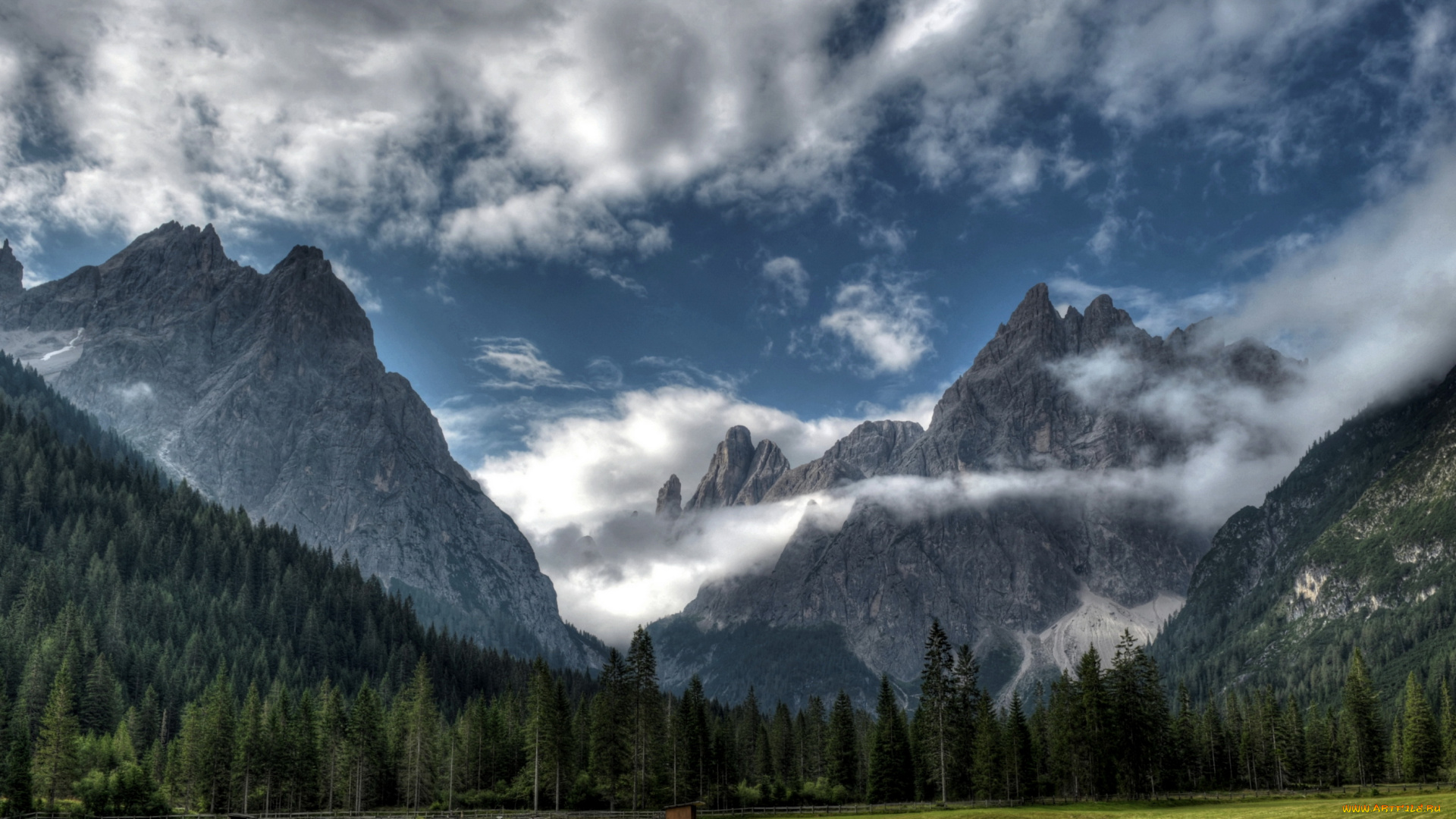 италия, природа, горы