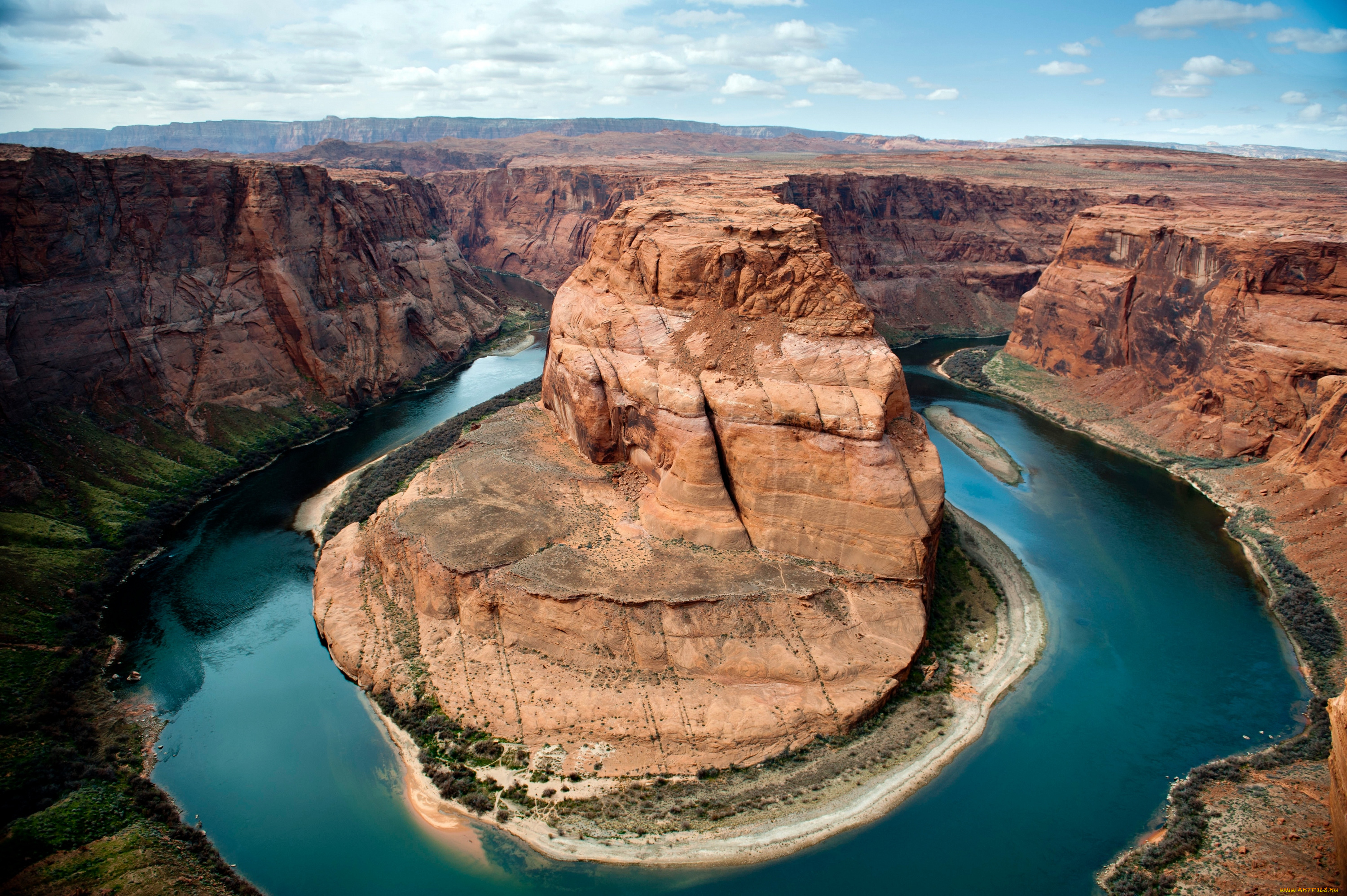 природа, реки, озера, подкова