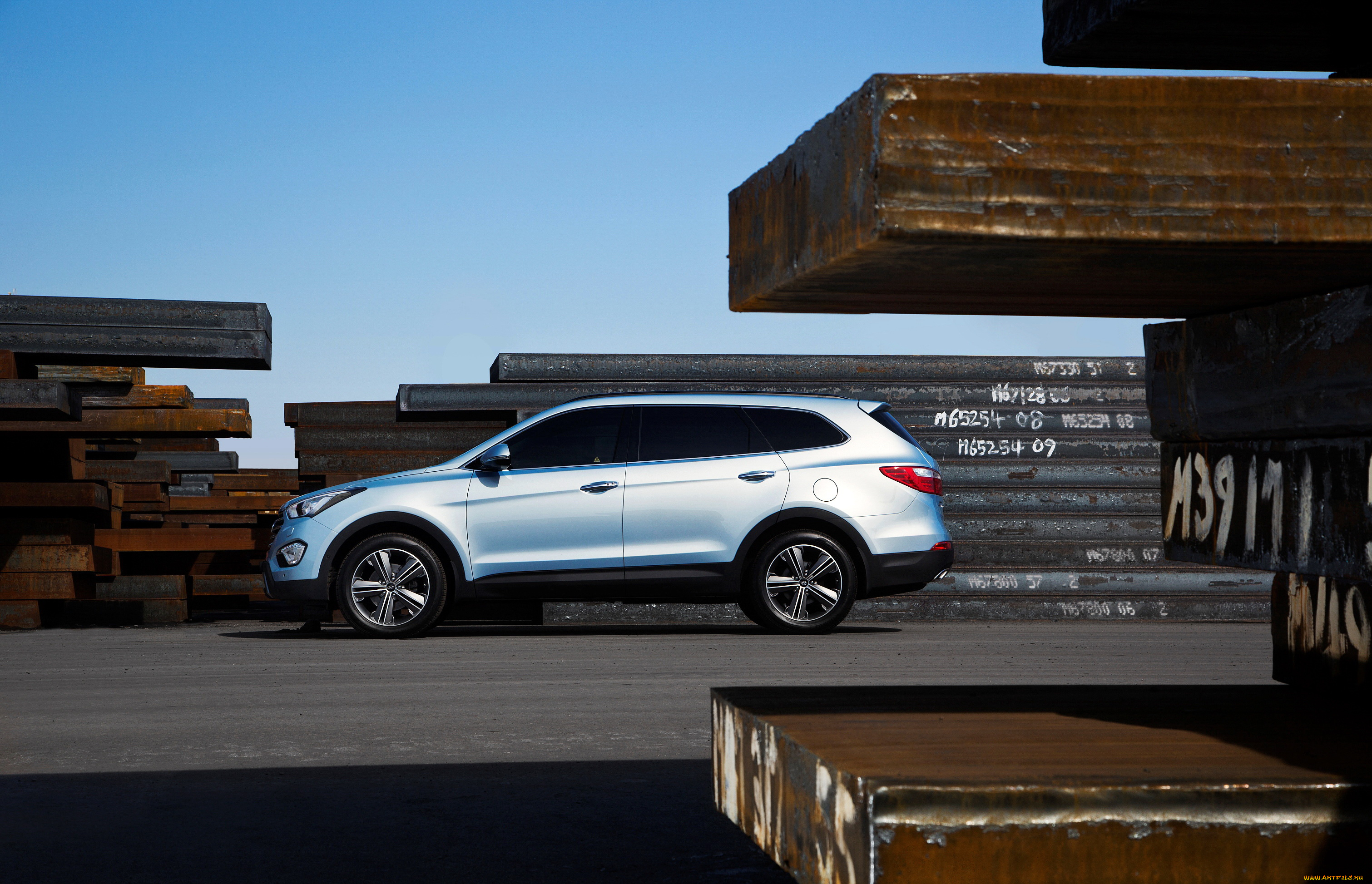 2013, hyundai, grand, santa, fe, автомобили