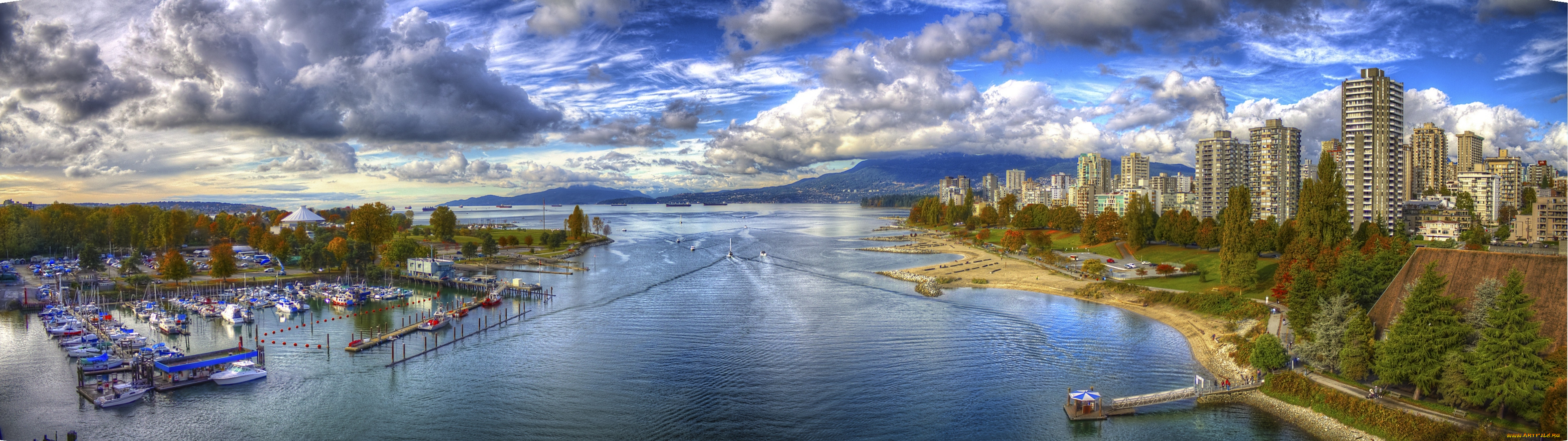 города, ванкувер, канада, vancouver